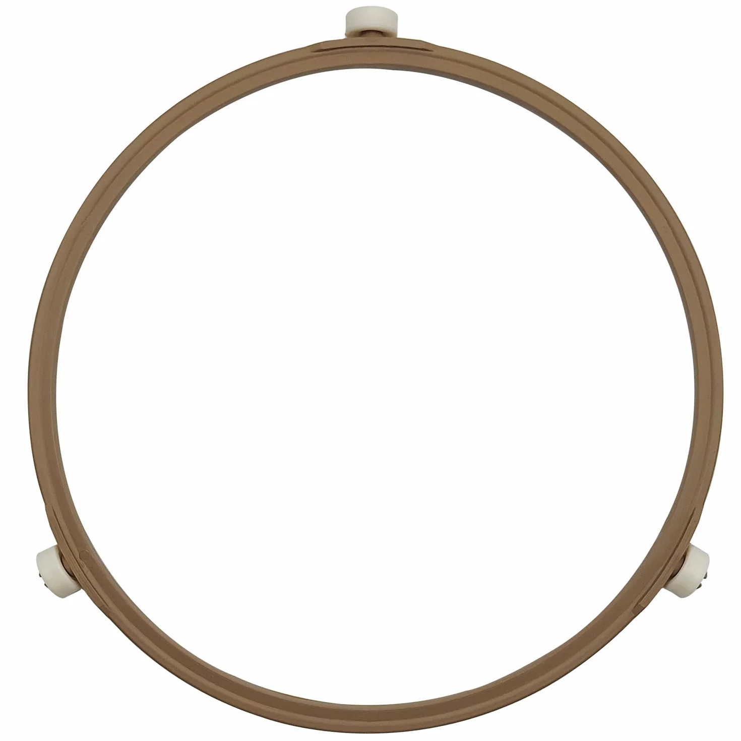 Pierścień obrotowy do kuchenki mikrofalowej 7,5", z rolkami o wysokości 14 mm, taca obrotowa 7,5 cala / 19 cm, środkowa szklana płyta tacki, uchwyt wsparcia zamiennik, wewnętrzny pierścień