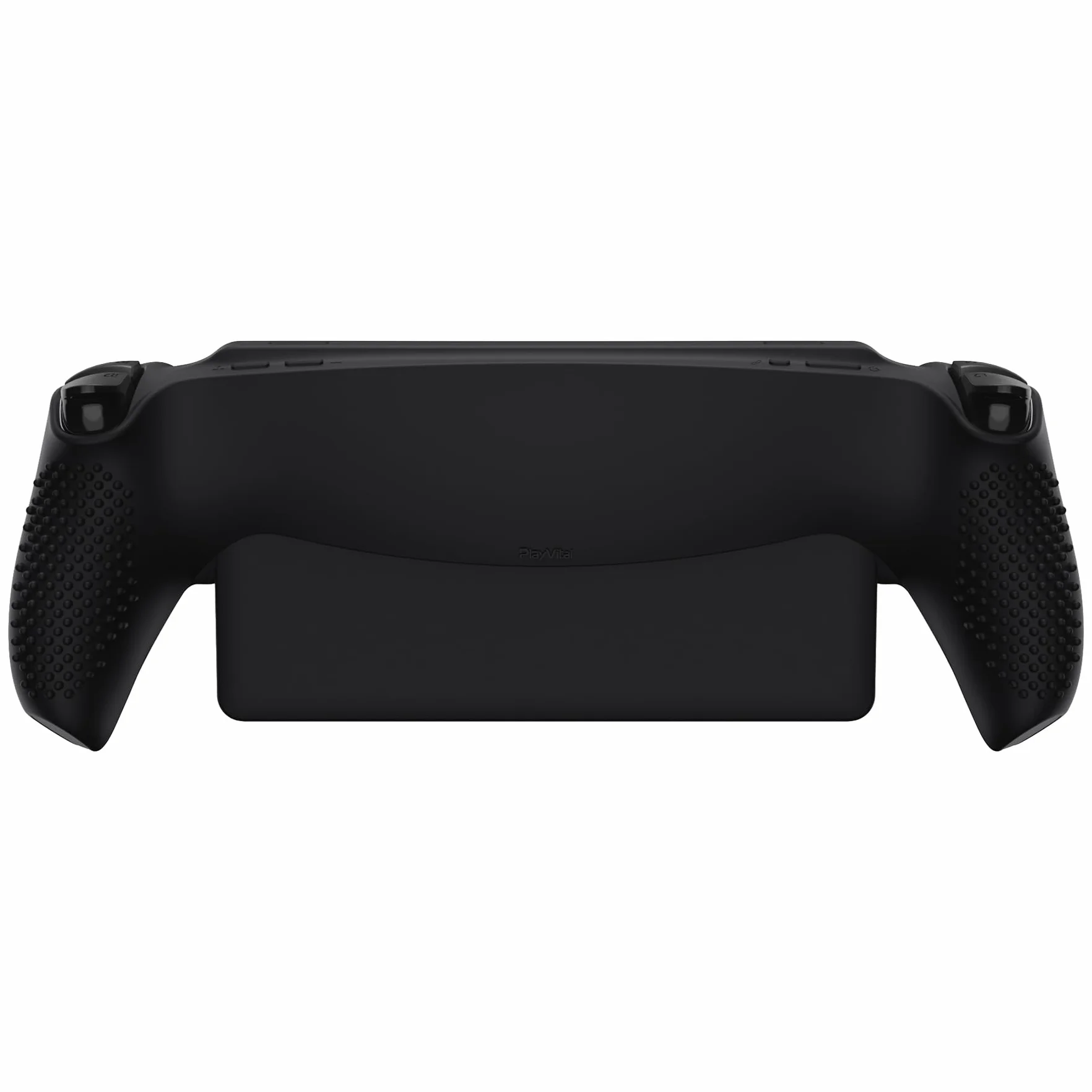 PlayVital Silikonowe Etui Ochronne do PS Portal z Thumbstick Grip Cover,Pokrowiec Console do PS Portal,Akcesoria do PS Portal-Czarny