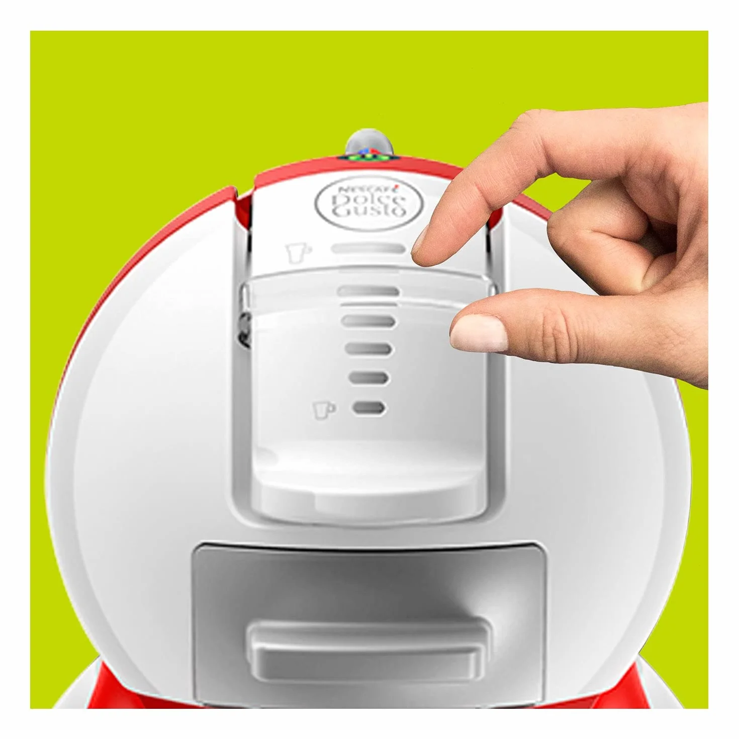 Nescafe Dolce Gusto Mini Me EDG305.WR ekspres do kawy na kapsułki czerwony biały