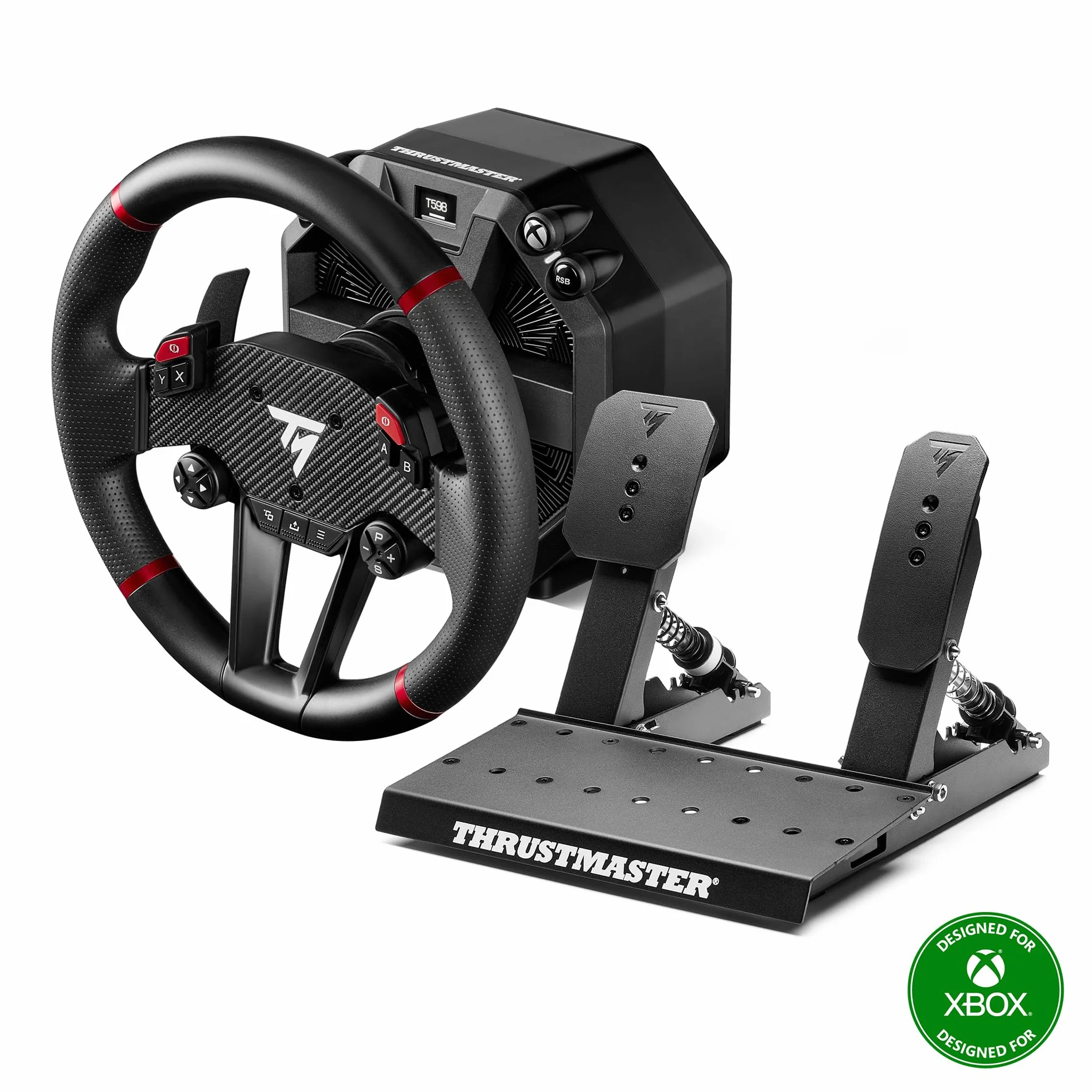 Thrustmaster T598, Kierownica Wyścigowa z Siłowym Sprzężeniem Zwrotnym Direct Axial Drive dla Xbox Series X|S, Xbox One i PC