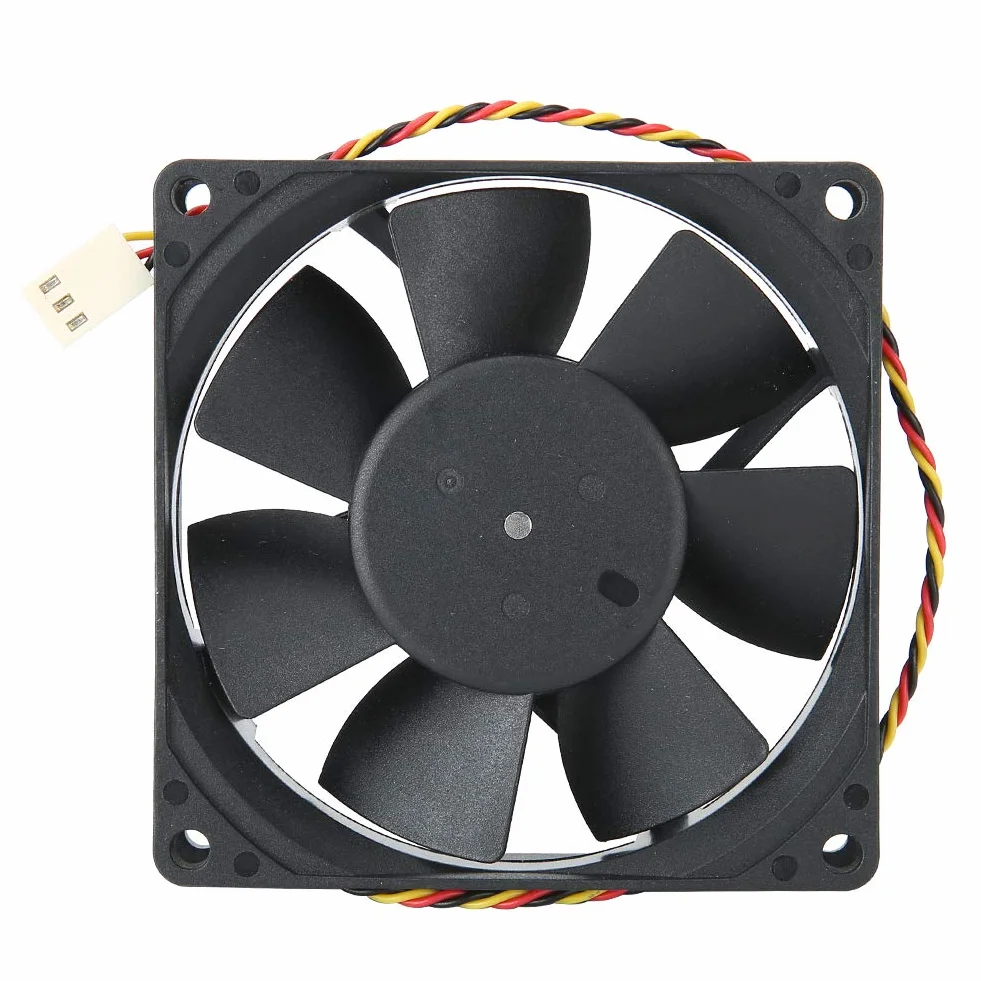 Duchowa prędkość 80 X 80 X 20 Mm 12 V 3pin Wentylator Chłodzący do Rozpraszania Ciepła, 000 Godzin Pracy w Zakresie Wydajnych Rabatów Cieplnych