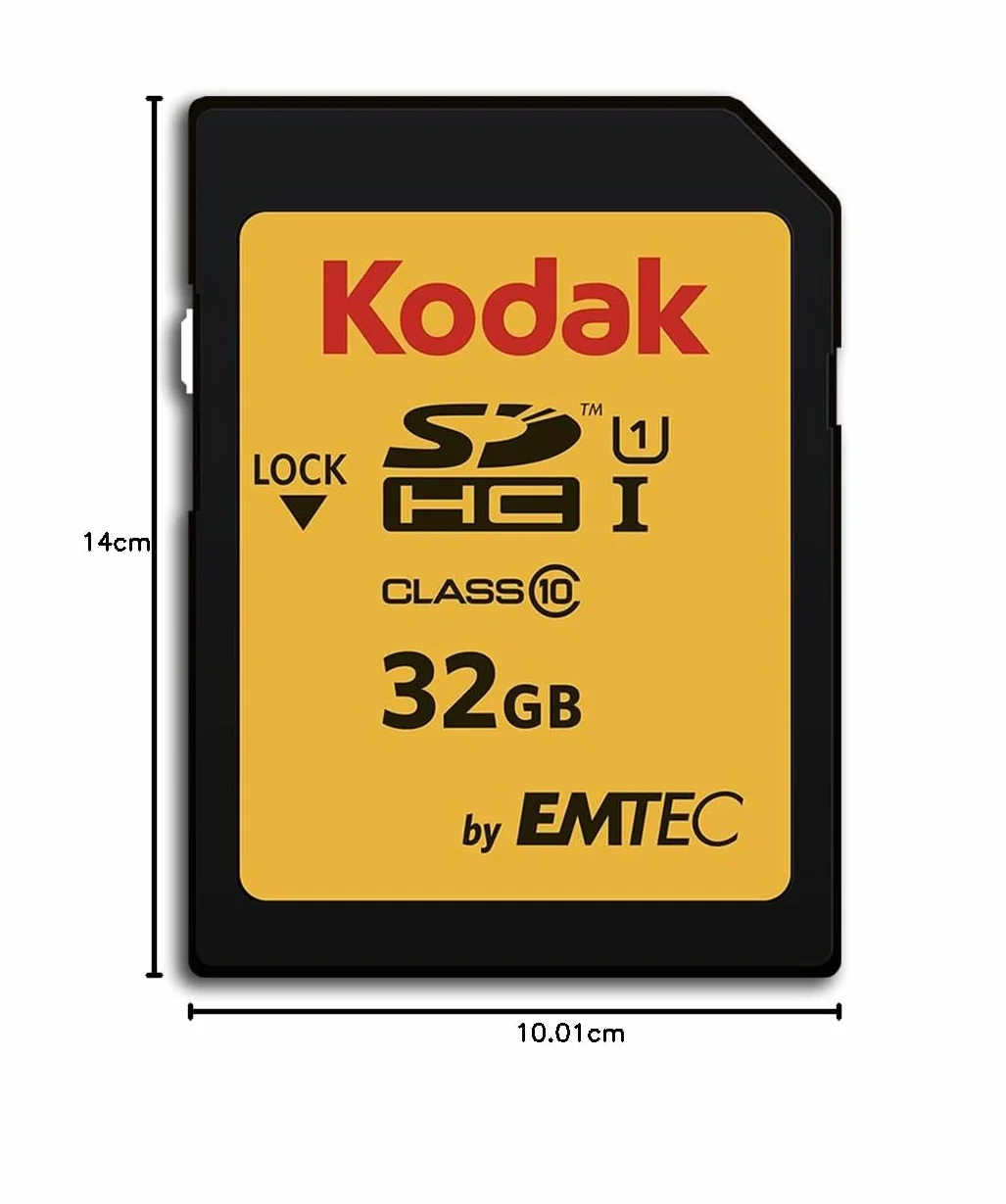 Emtec SDHC 32 GB Class10 U1 karta pamięci klasy 10 UHS-I – karty pamięci (32 GB, SDHC, klasa 10, UHS-I, 85 MB/s, czarna)