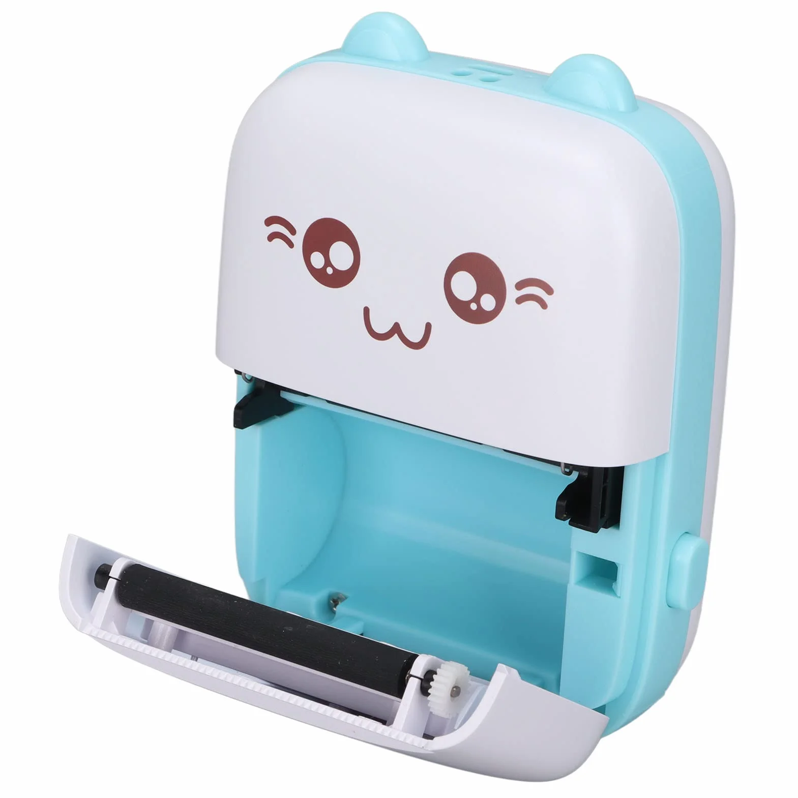 Przenośna Mini Drukarka C9, Druk na Papierze Termicznym 57x30mm, Bez Drukowania Atramentowego, Bezprzewodowa Drukarka Bluetooth 200DPI, Dostarczana z Nożem, dla