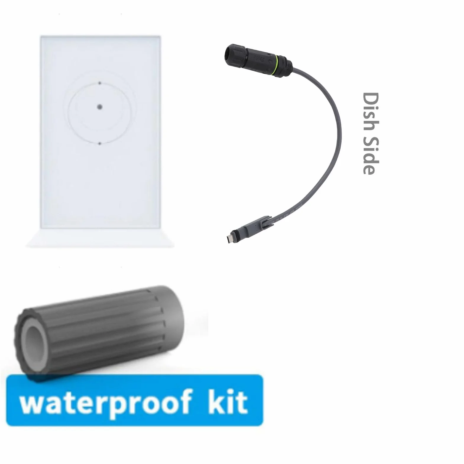 Wtyczka SPX do Adaptera RJ45, Adapter Ethernet 1200Mbps, wodoodporność IP68, do Kabla do Anteny Gen2