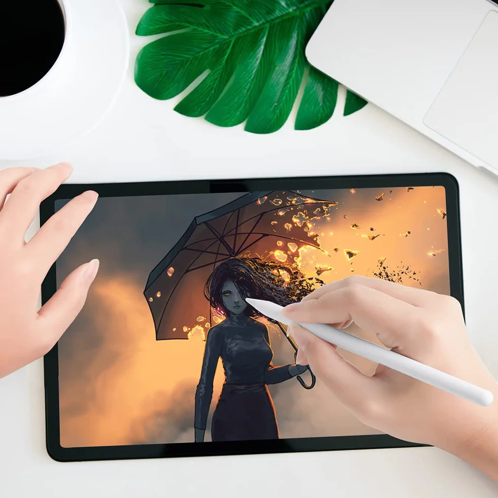 flintronic Wkłady do Apple Pencil Kompatybilne z Apple iPad Pro, 3-pak wskaźników zamiennych dla Apple Pencil 2. generacji i 1. generacji, wysokiej czułości wskaźniki zamieniane dla iPad Pro iPencil