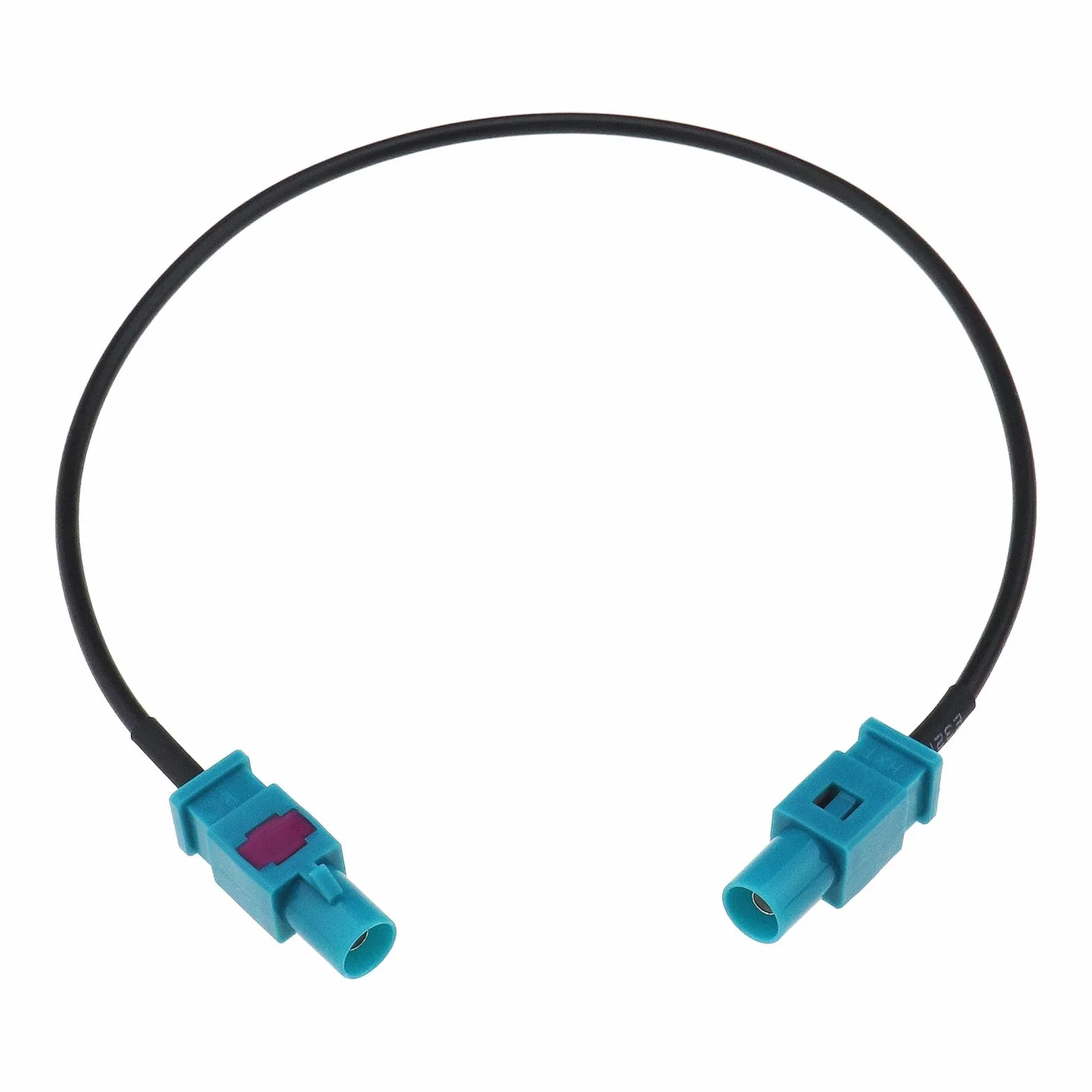 Fakra Z męski na męski kabel adaptera anteny pojazdu RG174 kabel koncentryczny 30 cm do anteny DAB GPS FM, skanera radiowego, amatorskiego radia, nadajnika-odbiornika, przenośnego radia CB