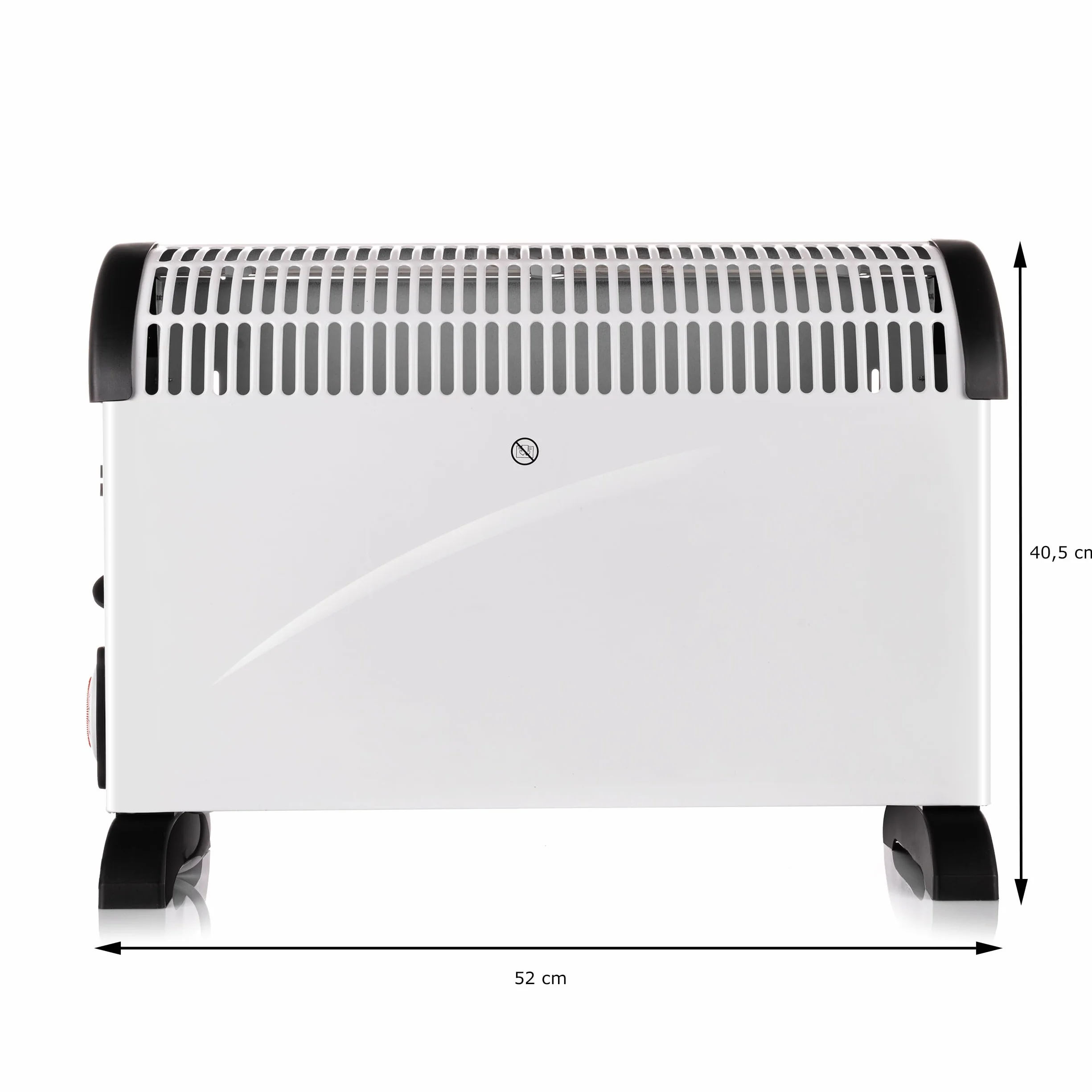 Lehmann LHOHC-2013A grzejnik konwektorowy, grzejnik elektryczny 750/1250/2000 W, ogrzewanie konwektorowe z termostatem i zabezpieczeniem przed przegrzaniem, ogrzewanie elektryczne, energooszczędne,