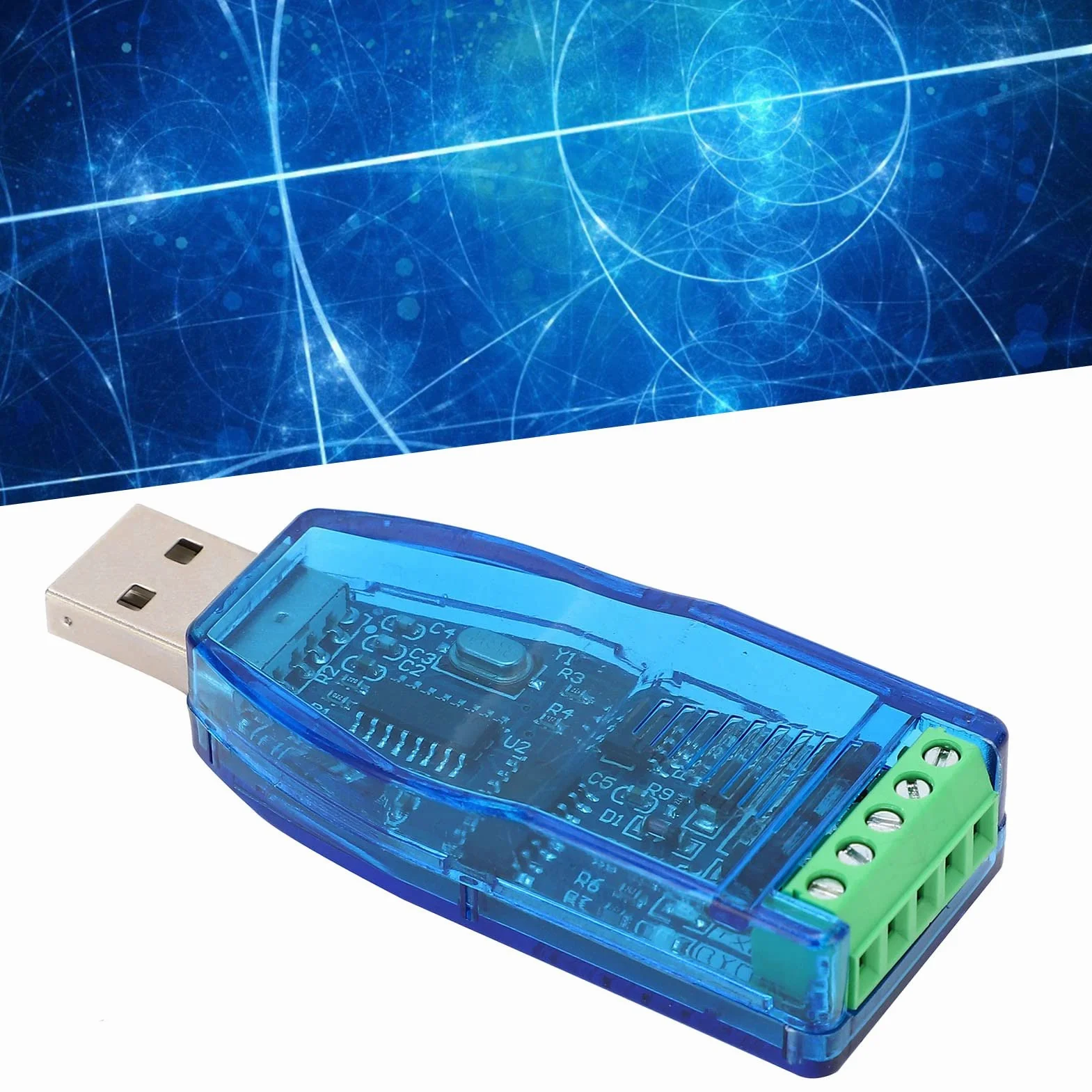 Konwerter Portu Szeregowego, Adapter Portu Szeregowego Dwukierunkowa Ochrona Przed Wyładowaniami Elektrostatycznymi do zastosowań Przemysłowych (USB do)