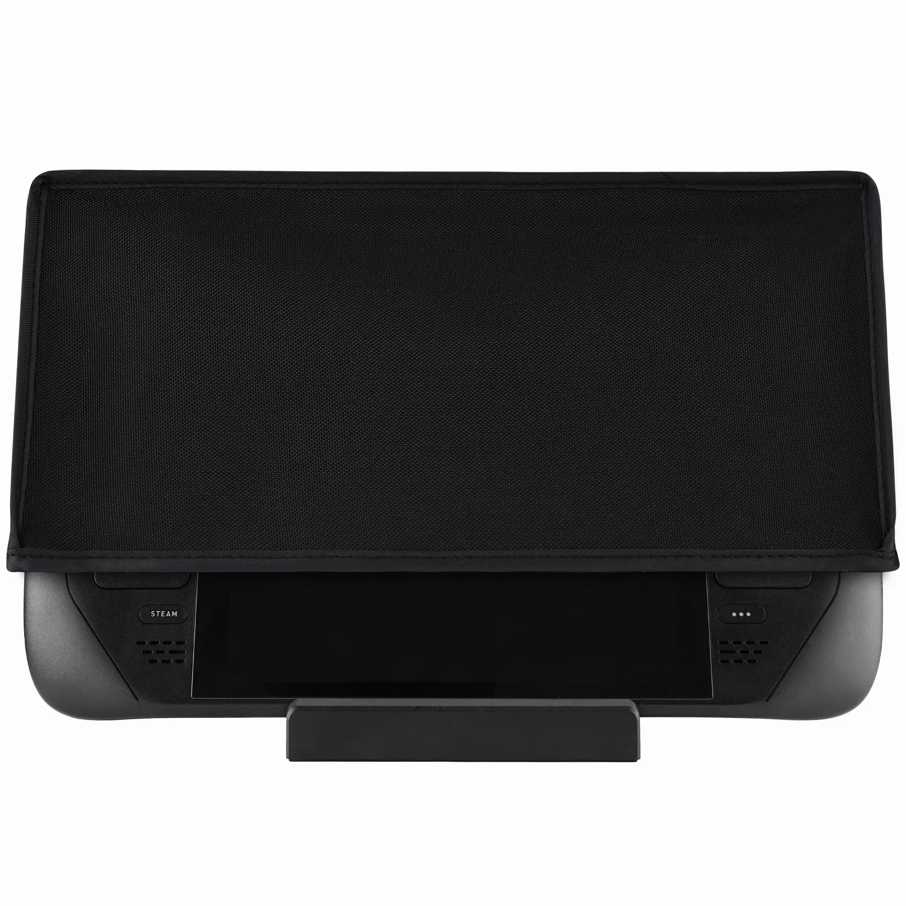 PlayVital Osłona Przeciwpyłowa do Steam Deck LCD,Odporna na Zarysowania Pokrowiec Przeciwpyłowy do Steam Deck OLED Konsoli-Czarny