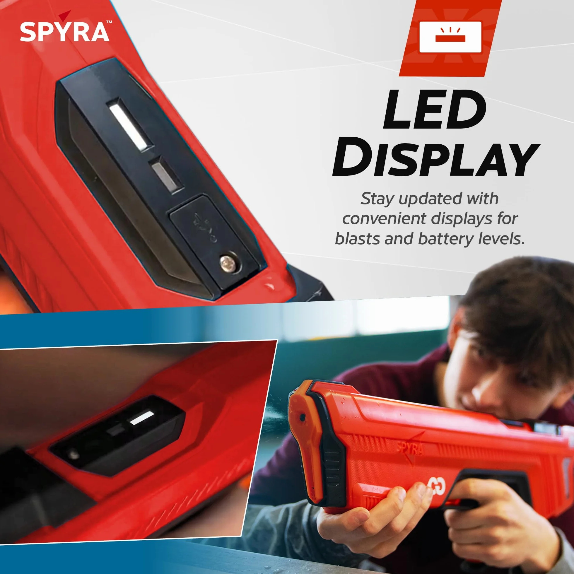 Spyra GO czerwony