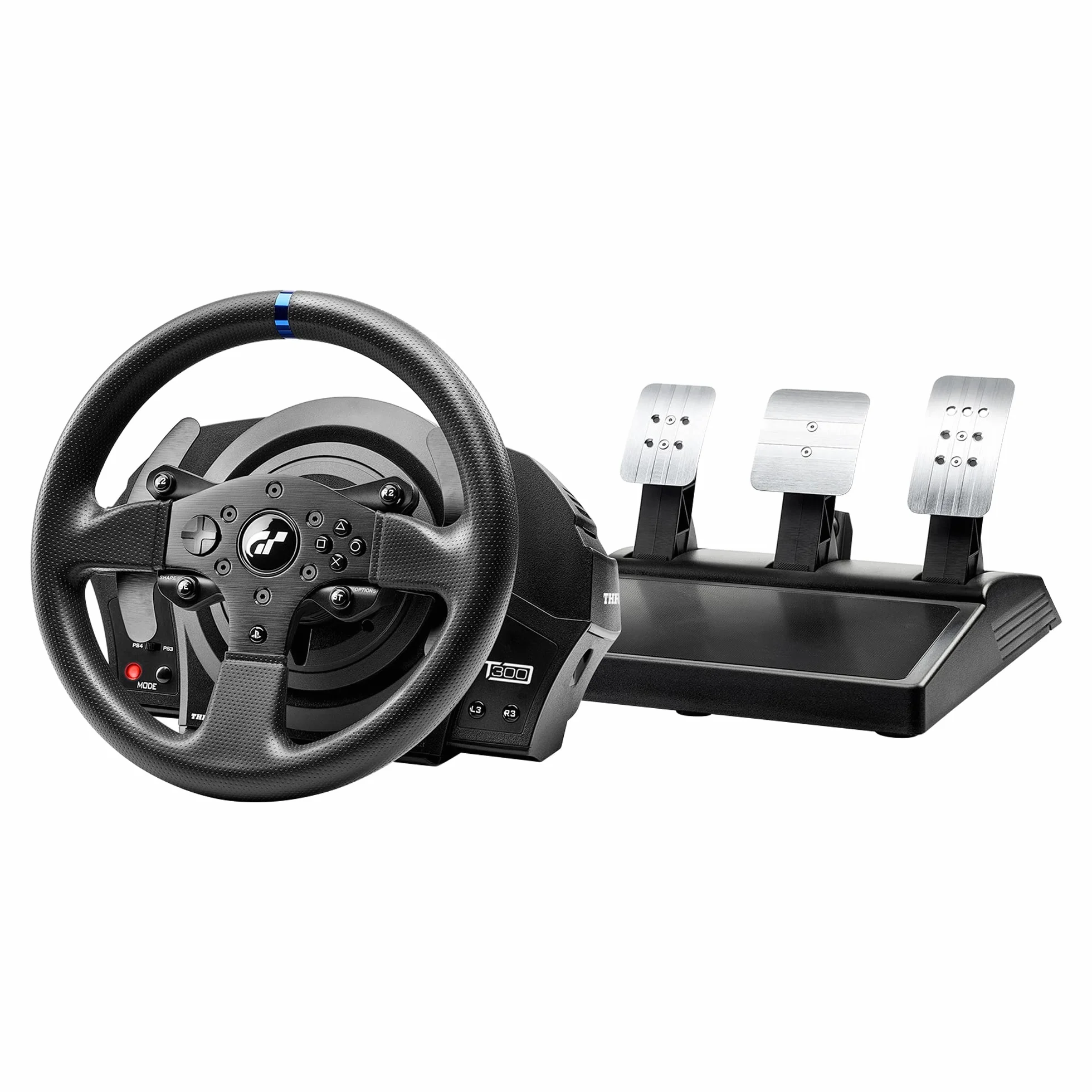 Thrustmaster T300 RS GT Kierownica Wyścigowa z Force Feedback - Oficjalnie licencjonowana przez Gran Turismo - PS5 / PS4 / PC