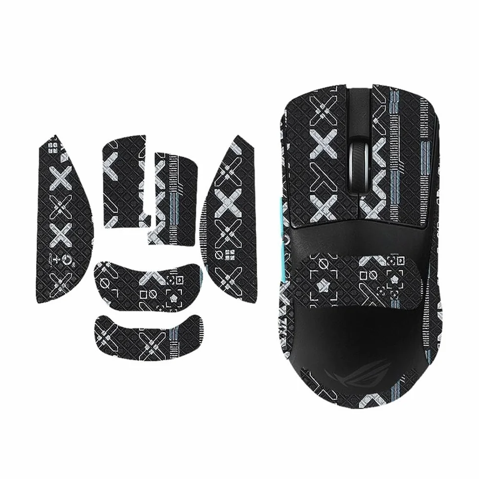 Mouse Anti Slip Grip Tape, Sweat Resistant Sticker For ROG Harpe Ace/Harpe Ace Mini Gaming Mouse(2,Harpe Ace)