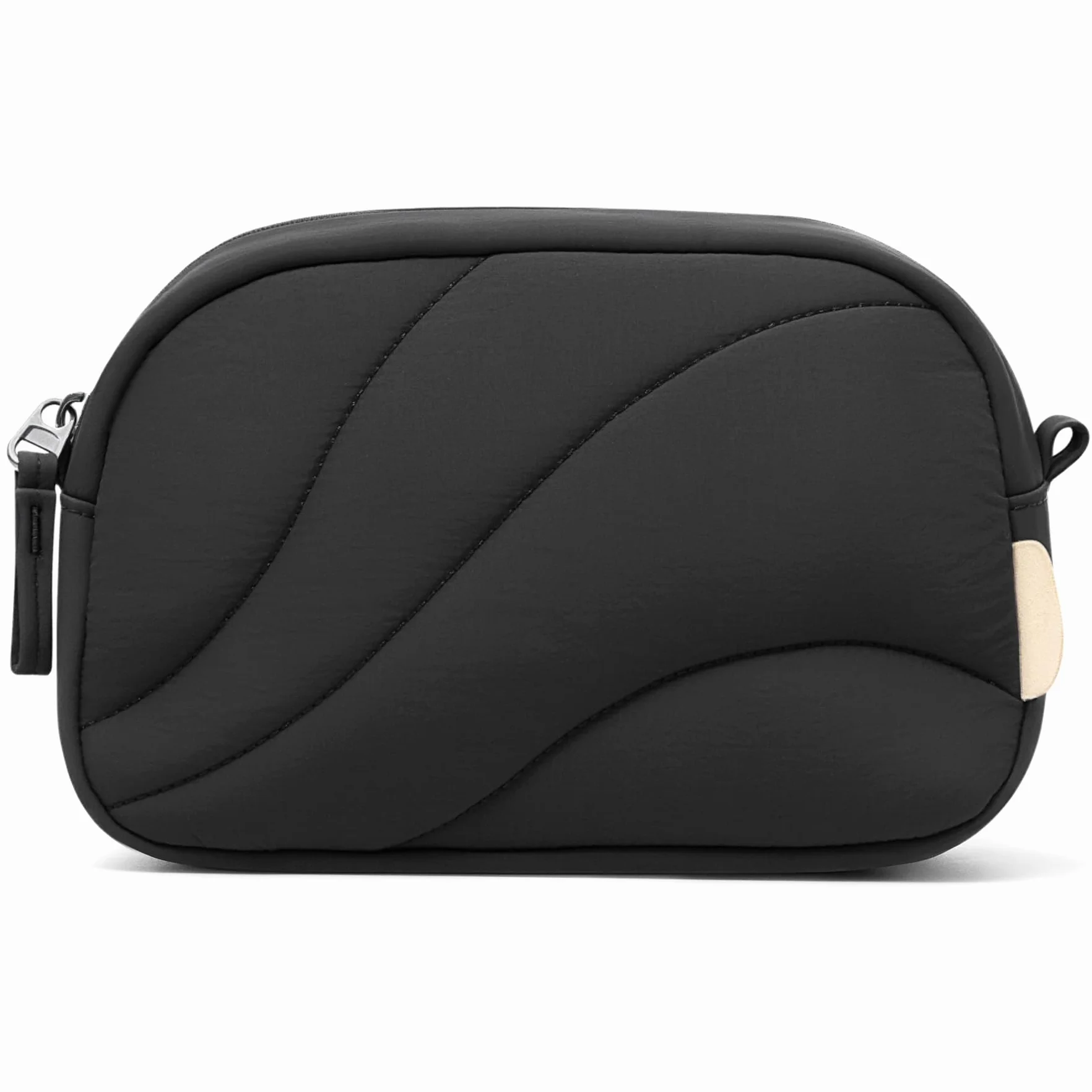 Inateck Lekka torba na kable organizer na elektronikę, ochrona przed wodą rozbryzgową, torba na akcesoria podróżne do koncentratorów, powerbanków, pamięci USB, czarny, 21x8x13 cm, torba podróżna