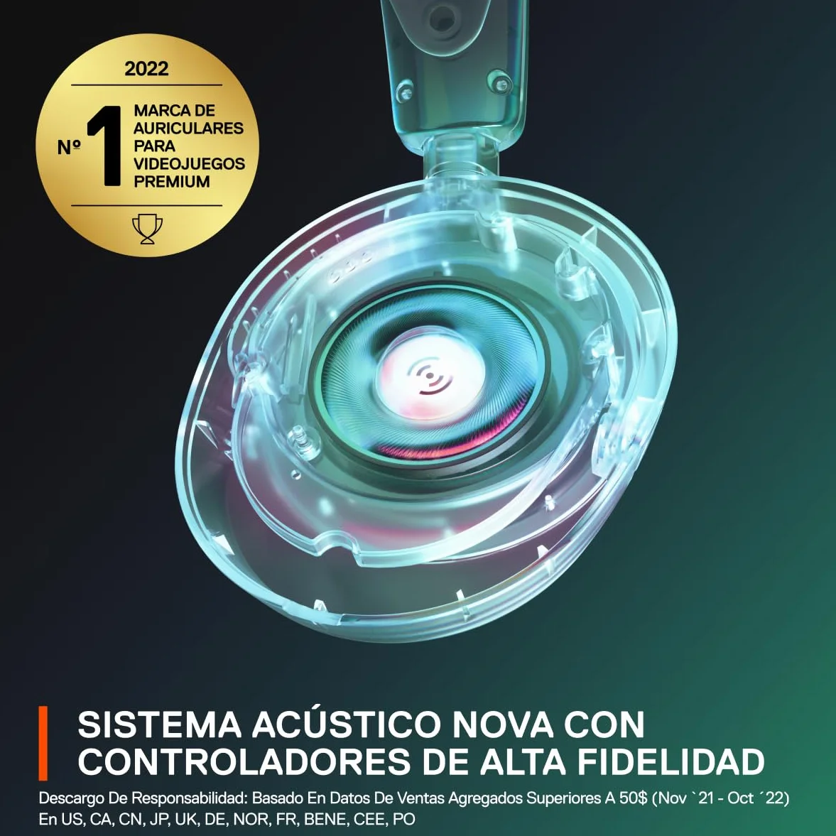 SteelSeries Arctis Nova 1X zestaw słuchawkowy do gier, Signature Arctis Sound, mikrofon ClearCast Gen 2, Xbox Series X|S, PC, Playstation, Switch i Mobile