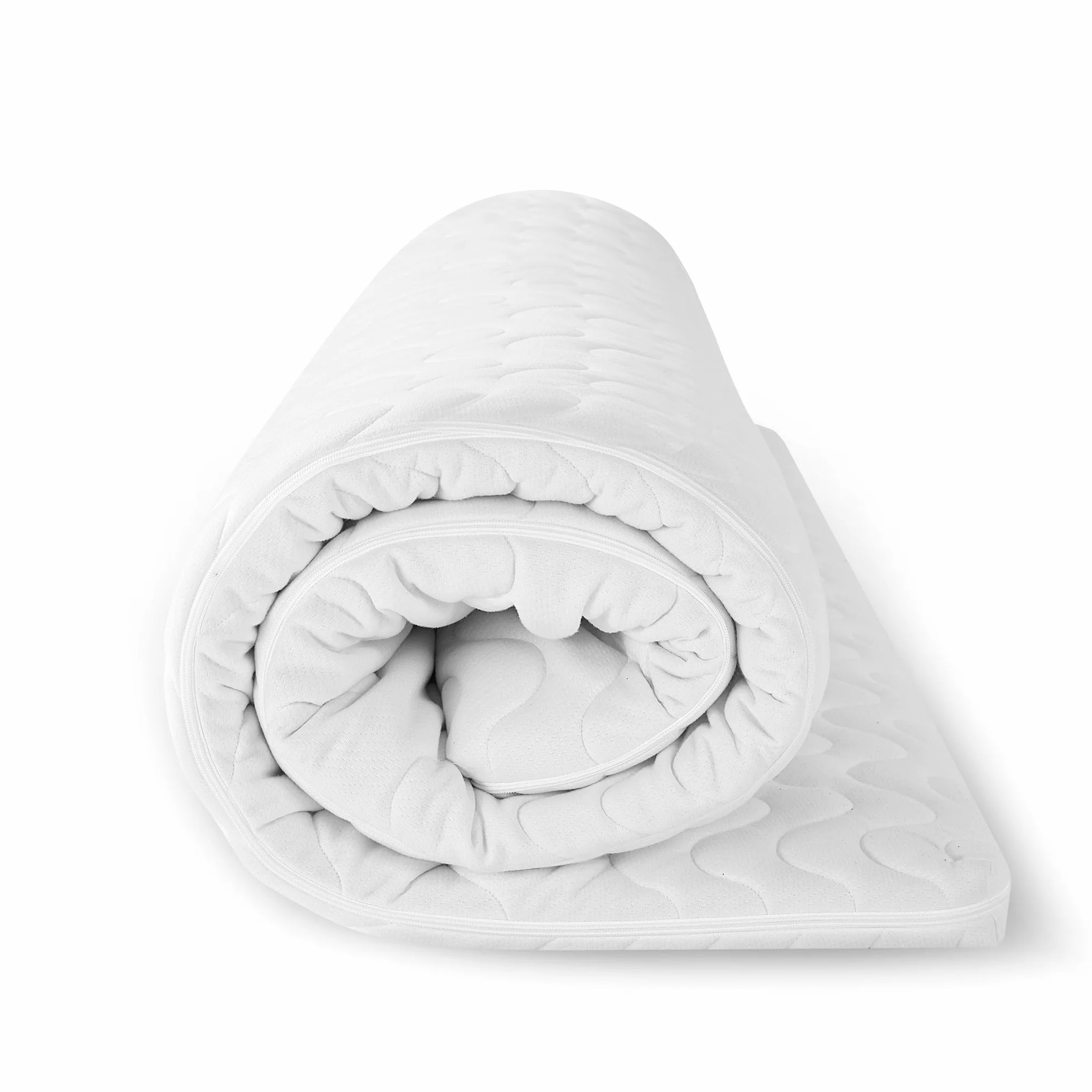 EGO HOME Materac wierzchni 140x200 cm H2 7 cm 7-strefowy rdzeń z pianki zimnej Öko-Tex
