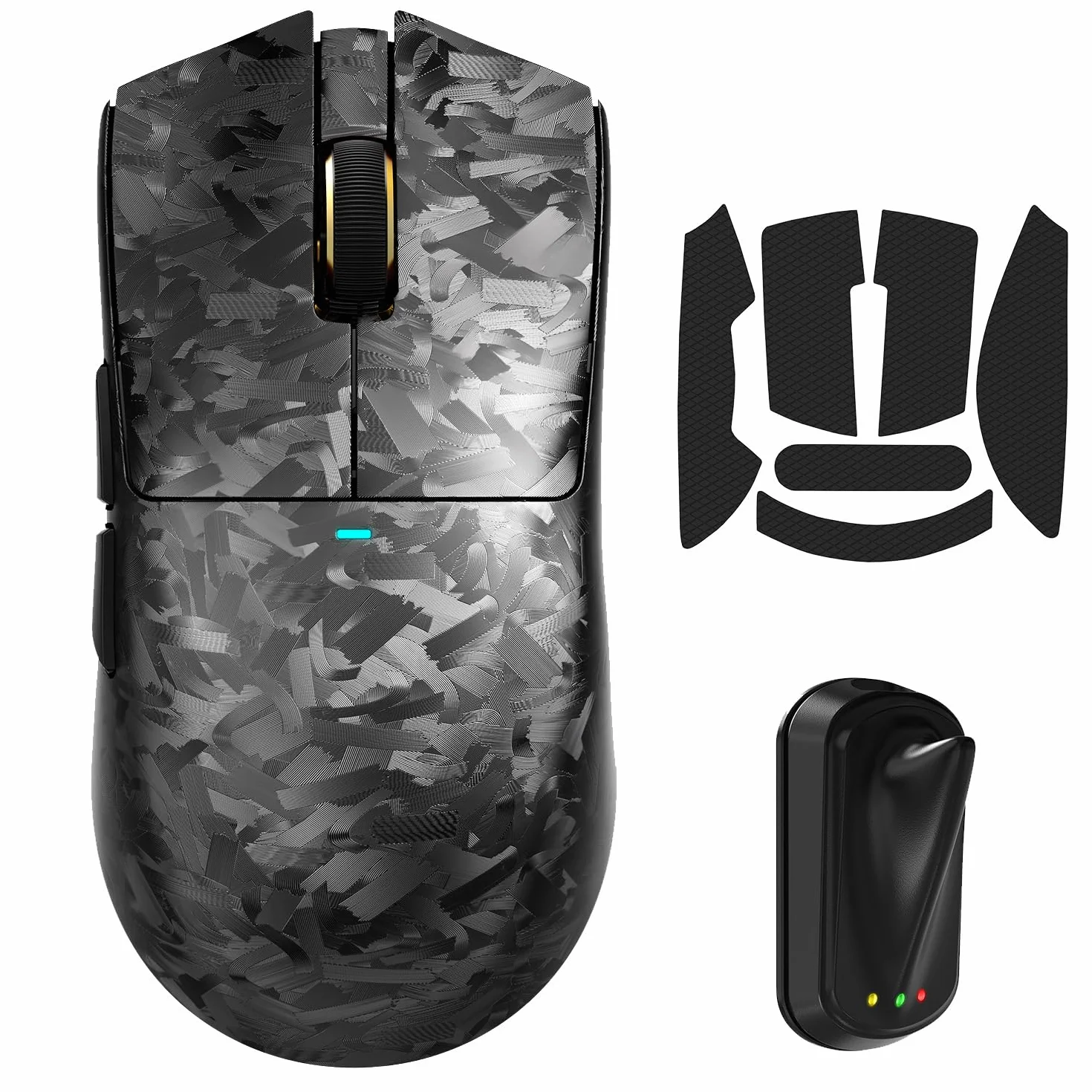 ATTACK SHARK X11 ULTRA Wireless Gaming Mouse, Ultra-Light 63g, 42K DPI, 8K Polling, Nordic Chip, Carbon Fiber, for Esports & Pro Gamers