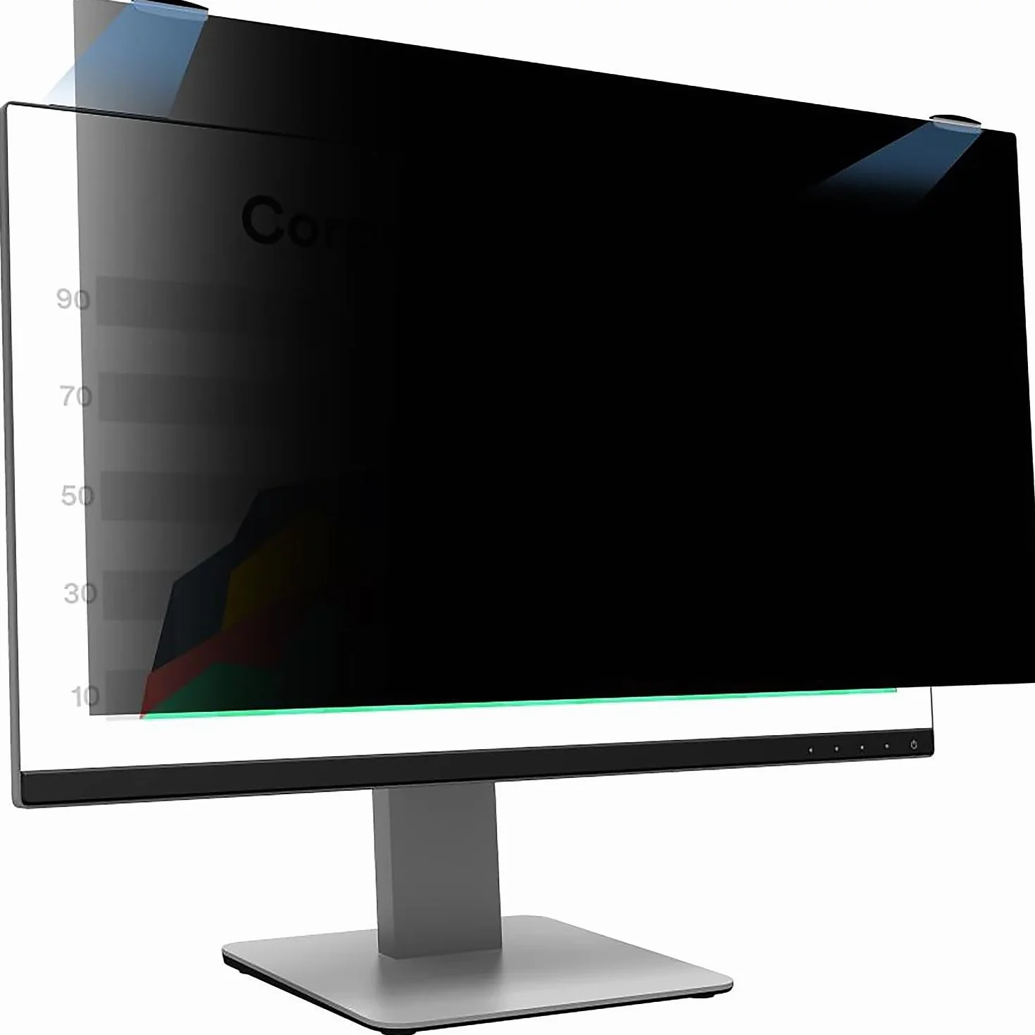 3M™ Filtr prywatności do monitora pełnoekranowego 23,9 cala COMPLY™ mocowanie magnetyczne, 16:9, PF238W9EM