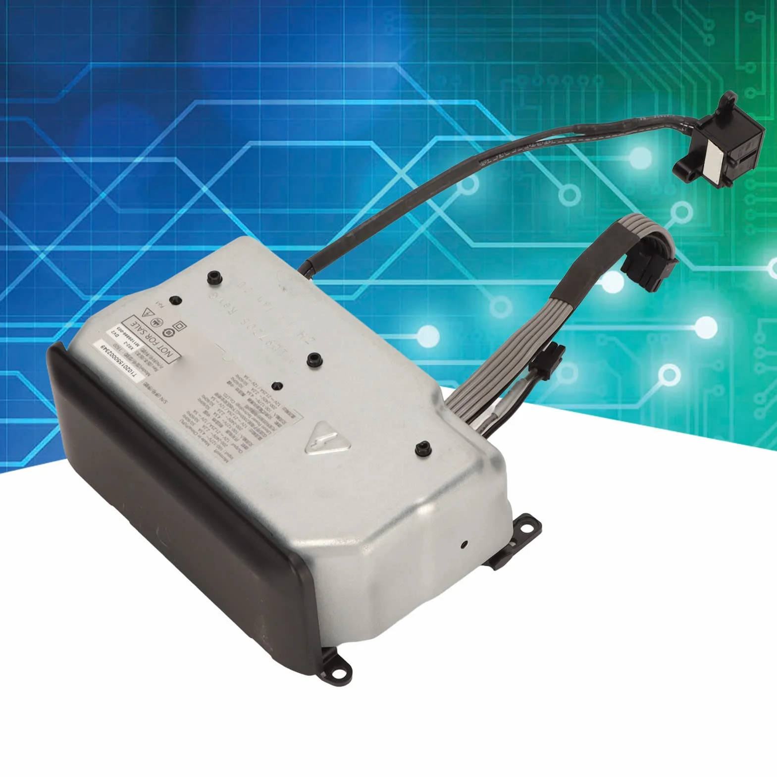 Wewnętrzny Zasilacz Gry, do Zasilacza Xbox Series X, Wymień Zasilacz Kontrolera Gier z Przewodem Zasilającym do Konsoli Xbox Series X 100-127 V 200-240 V(Wtyczka UE)