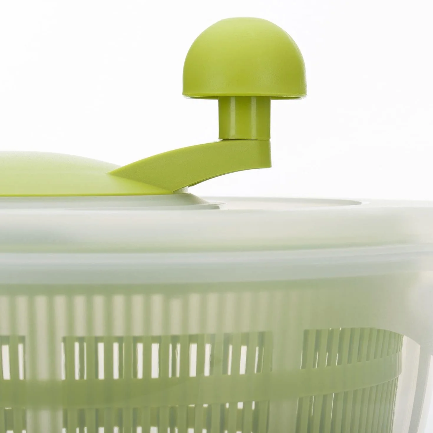Westmark Wirówka do sałaty, Pojemność: 5 litrów, ø 26 cm, Tworzywo sztuczne, BPA-free, Fortuna, Kolor: Przezroczysty/Zielony, 243222E1