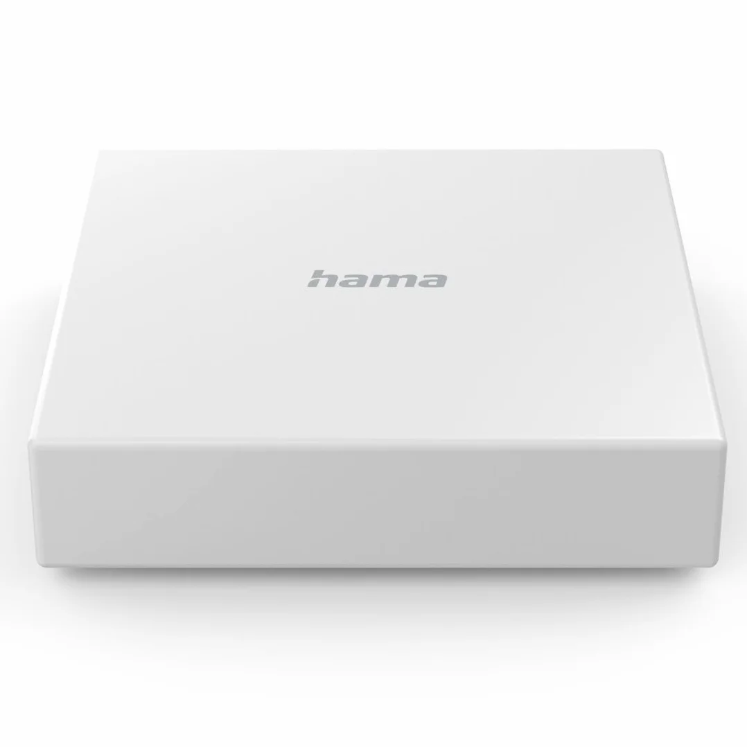 Hama Mostek Bridge WIFI ZIGBEE THREAD MATTER Centralka Smart Home, Kompaktowy, Zintegrowany Ekosystem, Kompatybilny z Alexa, Apple Home, Google Home, Zasilany przez USB-C