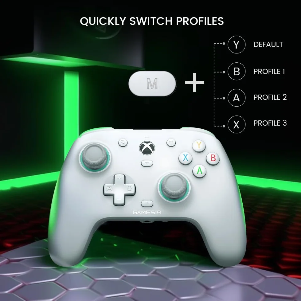 GameSir G7 SE Wired kontroler do Xbox Series X|S, Xbox One i Windows 10/11, Plug and Play, gamepad z efektem Hall Joysticks/Hall Trigger, gniazdo audio 3,5 mm