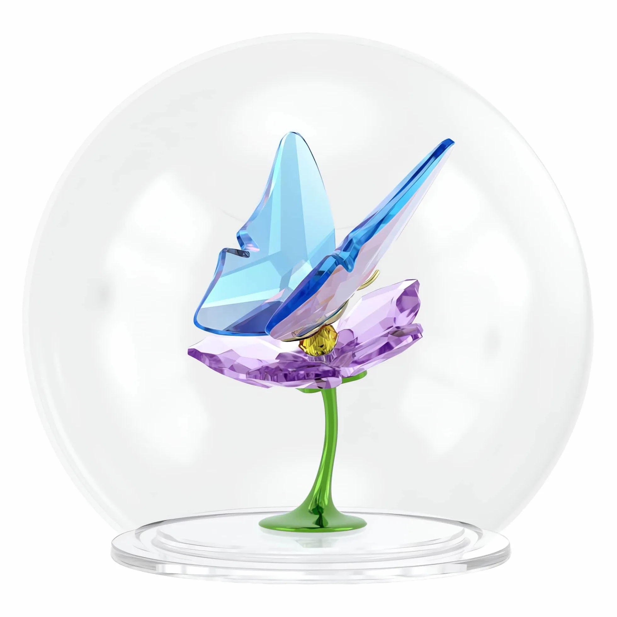 Swarovski Idyllia Szklana kula Motyl i kwiat