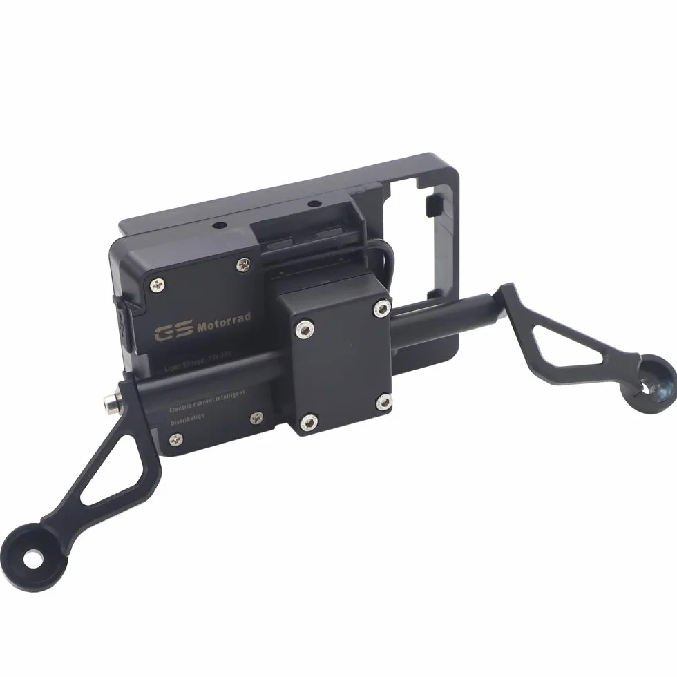 HYRAM Motocykl przedni stojak na telefon uchwyt na telefon Smartphone nawigacja GPS uchwyt pasuje do Yamaha XMAX300 X MAX XMAX 300 125 250 400 Mocowania kierownicy (Size : C)