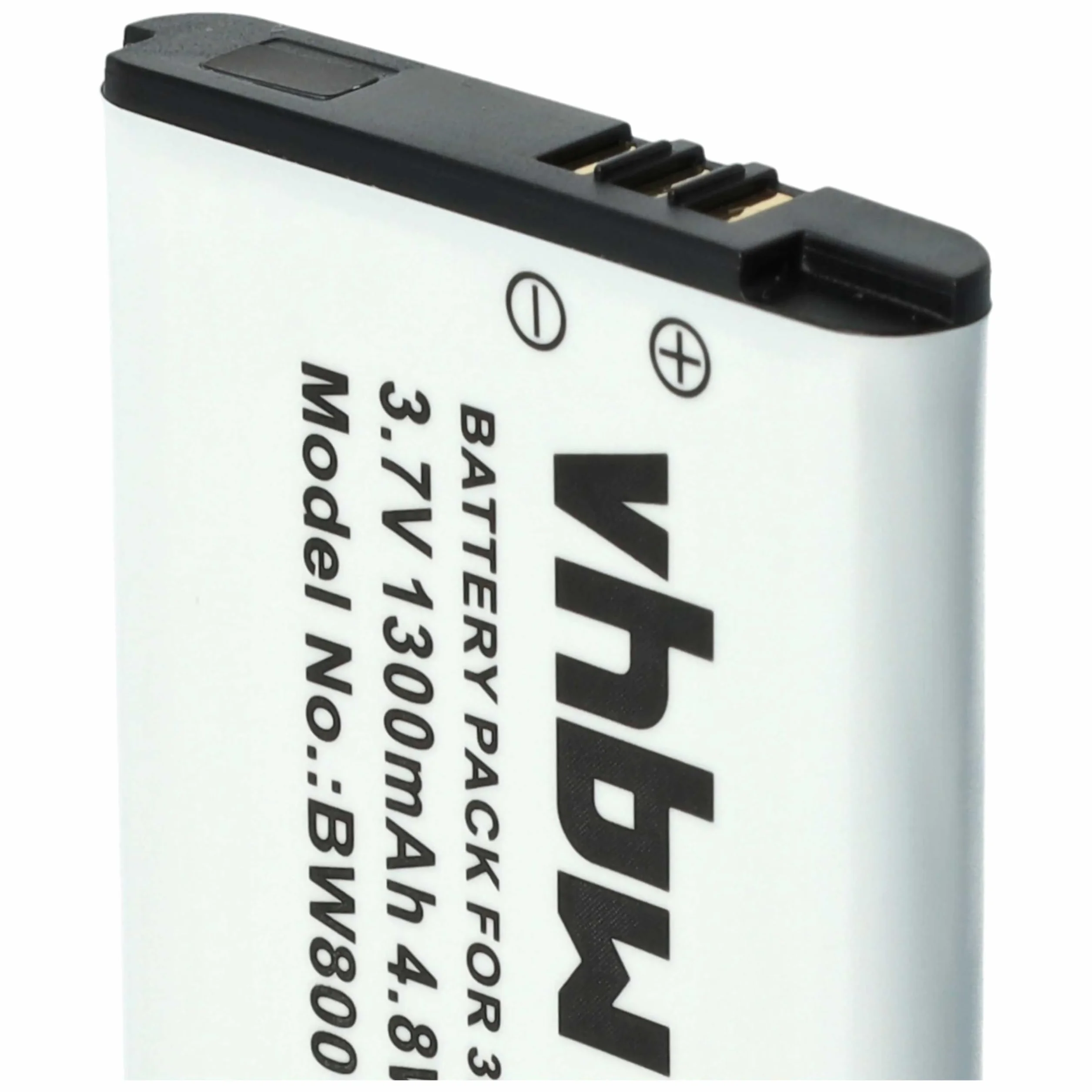 vhbw Akumulator kompatybilny z Nintendo 2DS, 3DS, New 2DS (XL), Wii U Pro i Switch Pro Controller - Zastępczy dla CTR-003 (Li-Ion, 1300mAh, 3,7V) Akumulator zewnętrzny