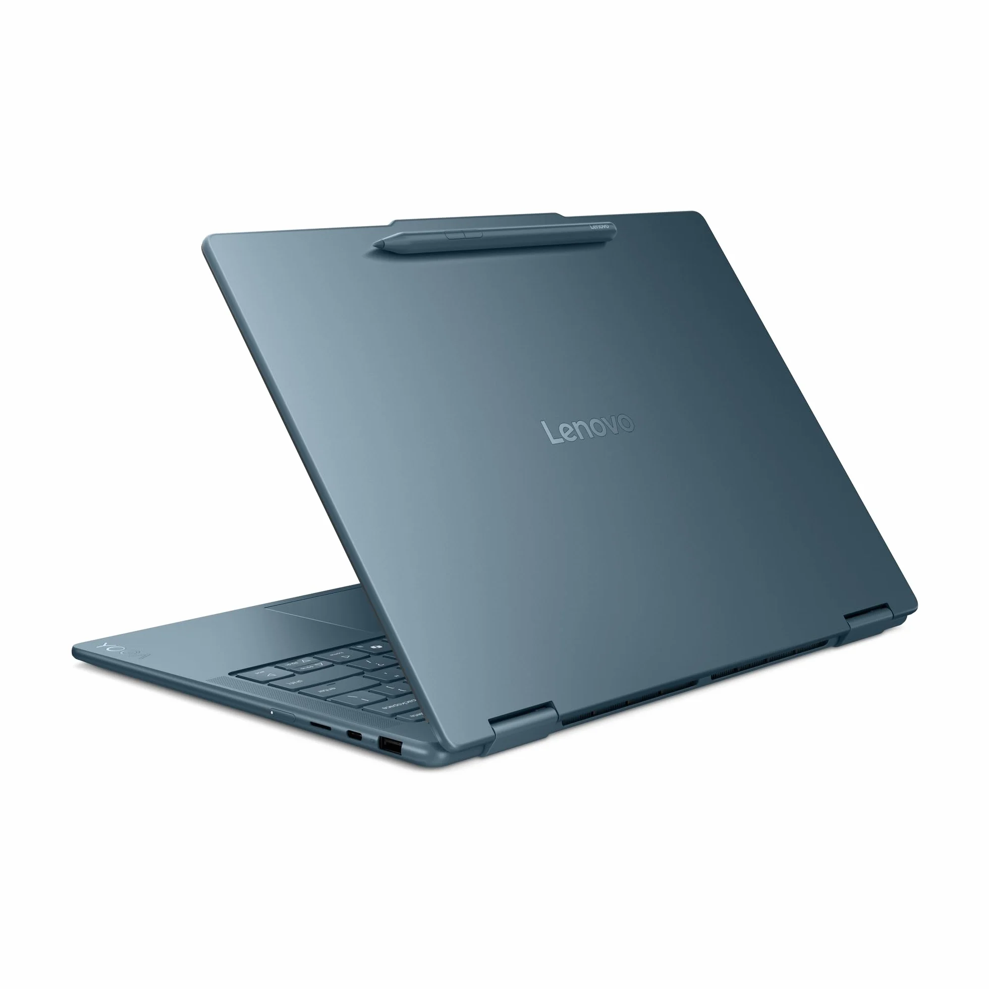 Lenovo Yoga 7 laptop 2 w 1, Copilot+, 14" WUXGA OLED, AMD Ryzen AI 7, 16 GB RAM, 512 GB SSD, AMD Radeon 860M, Win11, QWERTZ, Tidal Teal, 3 miesiące Premium Care, w zestawie etui dostępne wyłącznie w