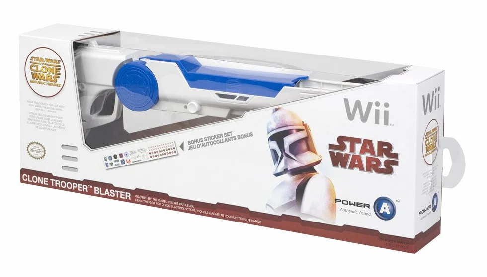 PowerA Star Wars Clone Trooper Blaster (Wii) [import angielski]