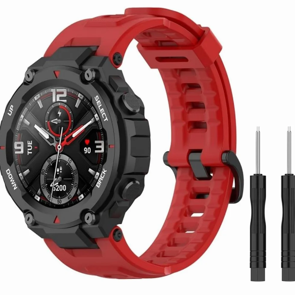Zapasowy pasek kompatybilny z Amazfit T-Rex / T-Rex Pro, miękki pasek do zegarka, sportowy zegarek dla kobiet i mężczyzn
