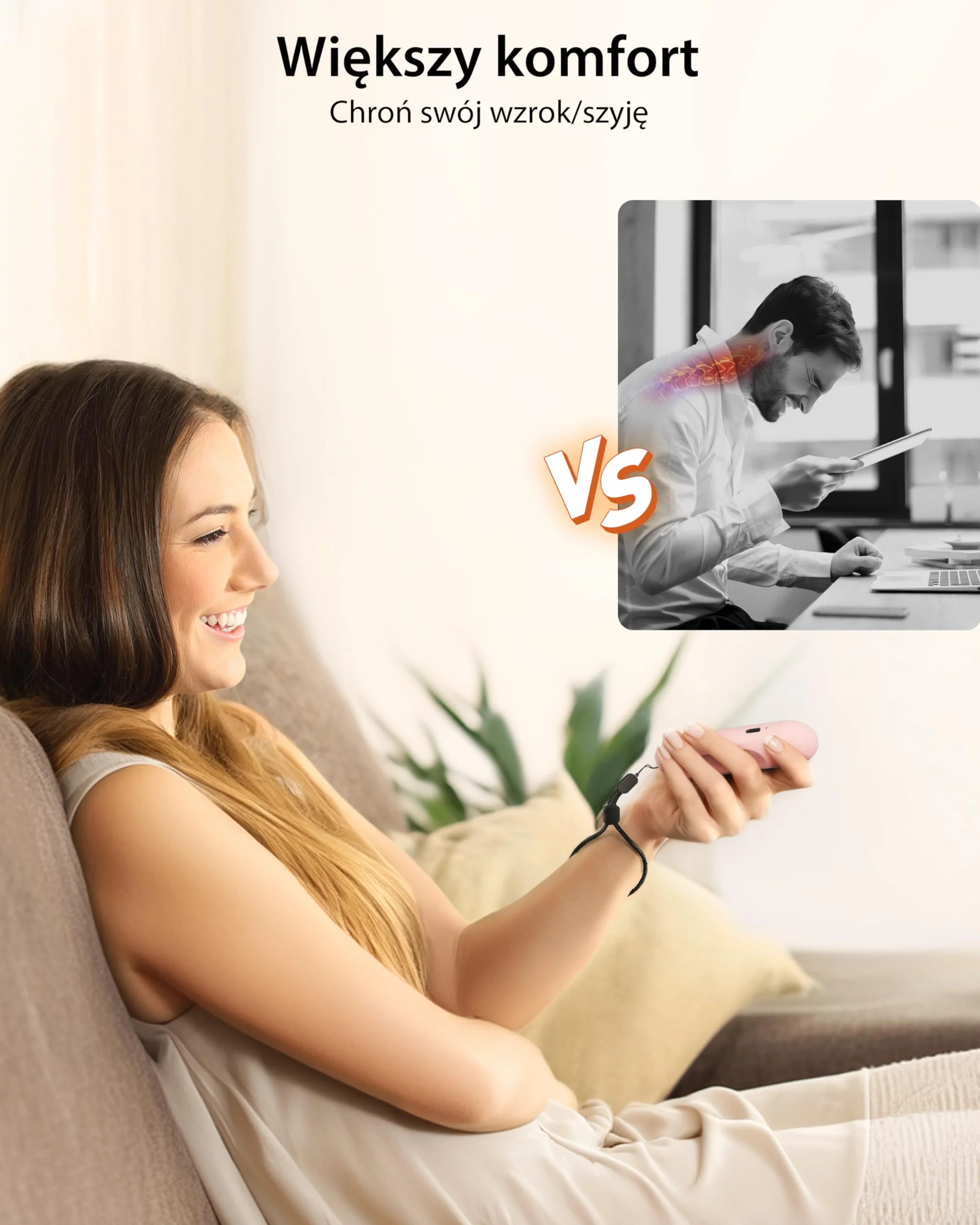 Stouchi Page Turner Remote do akcesoriów Kindle Paper white Colorsoft Oasis Scribe eReaders 2w1 Magnetic Kindle Clicker Control Lightweight do tabletu Kindle iPad z paskiem na nadgarstek - różowy
