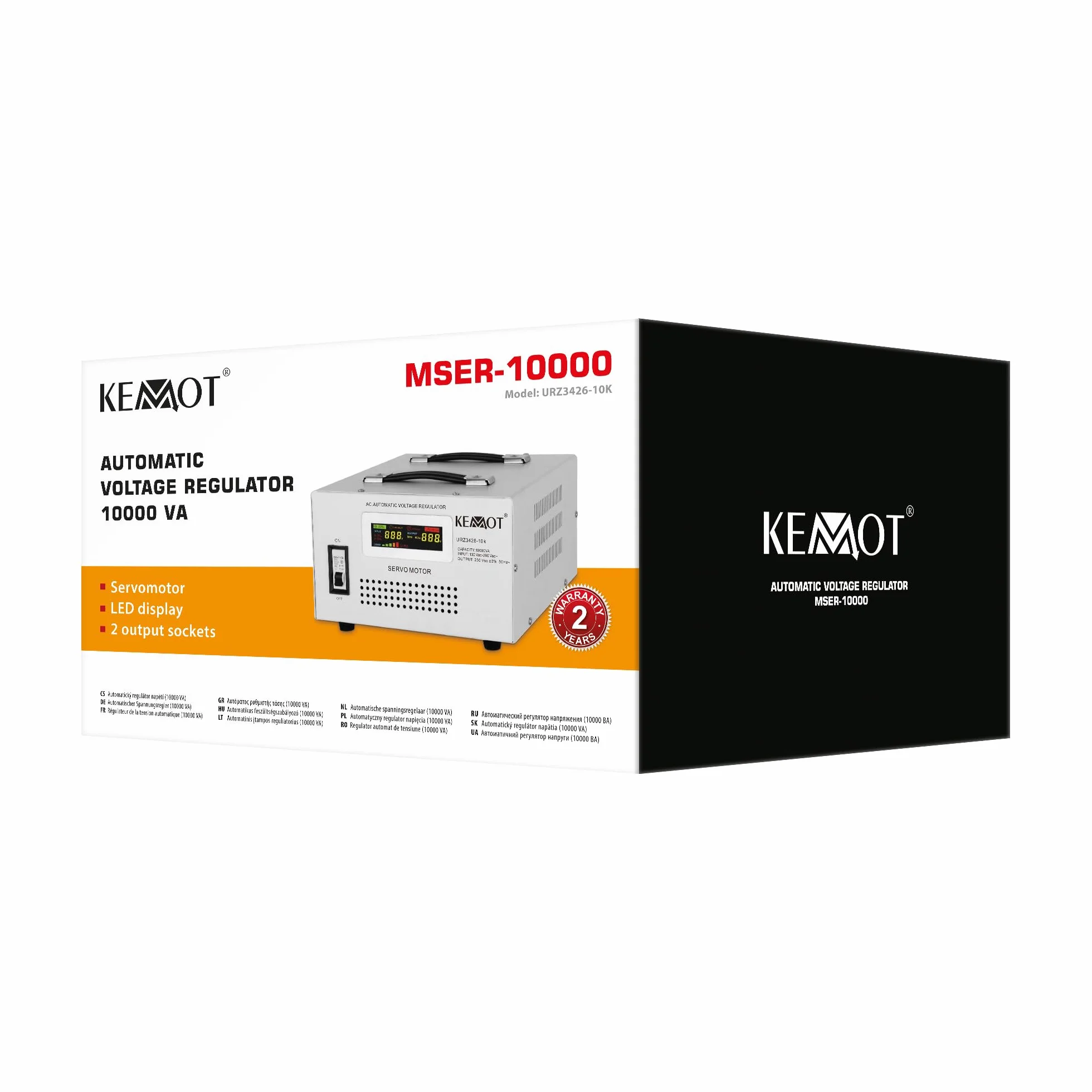 Kemot Automatyczny Stabilizator Napięcia MSER-10000 Serwomotor 10000 VA URZ3426-10K