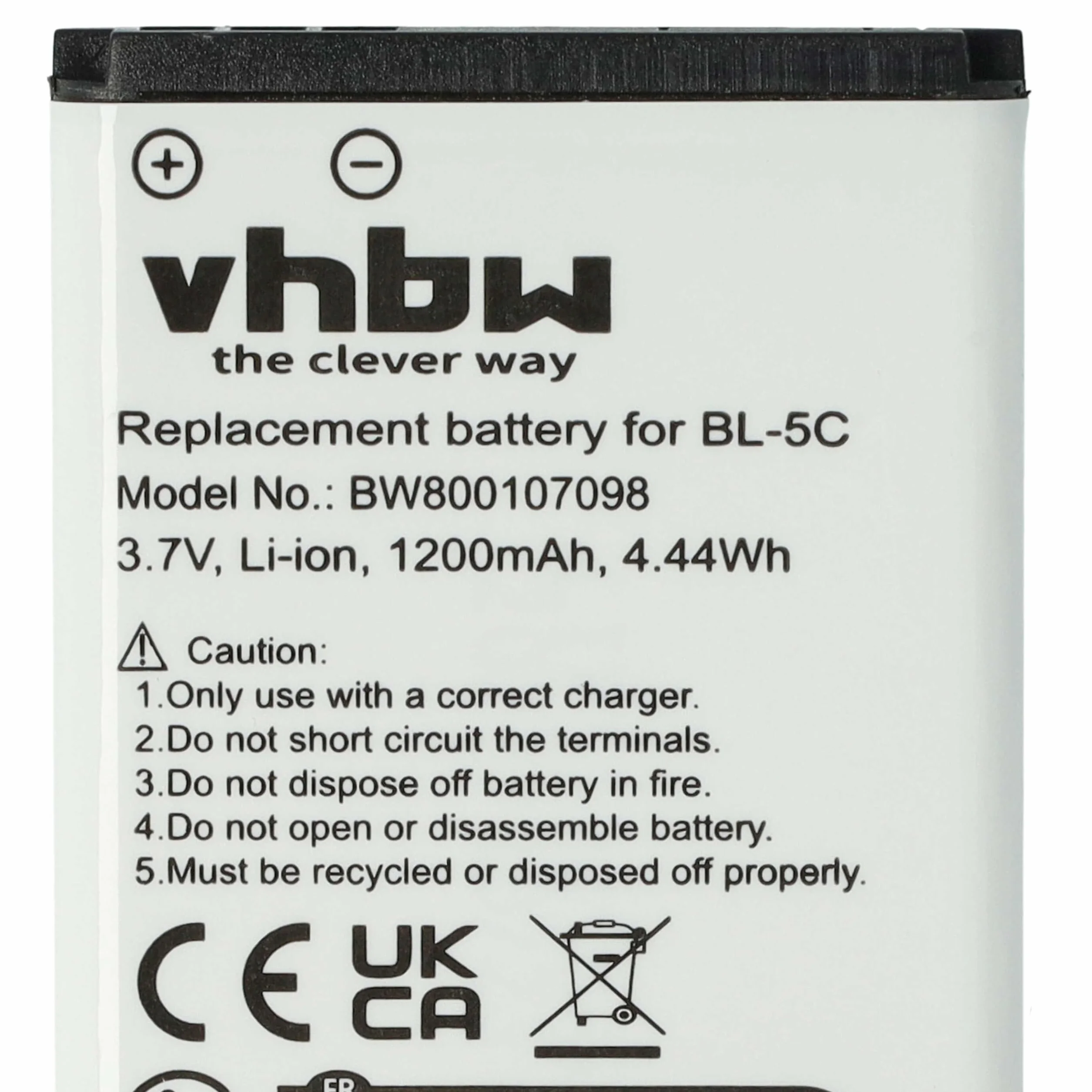 vhbw Bateria kompatybilna ze wzmacniaczami PowerTel M6300 Smartphone (1200mAh, 3,7V, Li-ION)