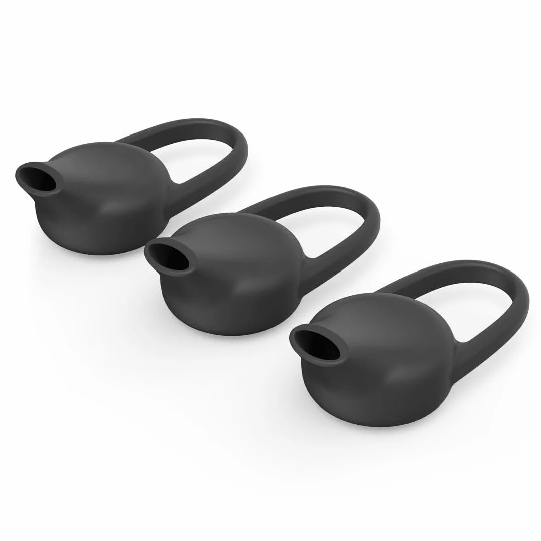 Hama MyVoice Essential słuchawka mono Bluetooth (ultralekka 9 g, multipoint – 2 urządzenia, obsługa Siri/Google Assistant, ergonomiczny zaczep, 3 rozmiary nauszników, czarna)