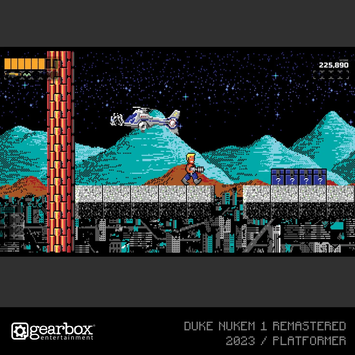 BLAZE Evercade Red Cart 33 - Duke Nukem Col. 1