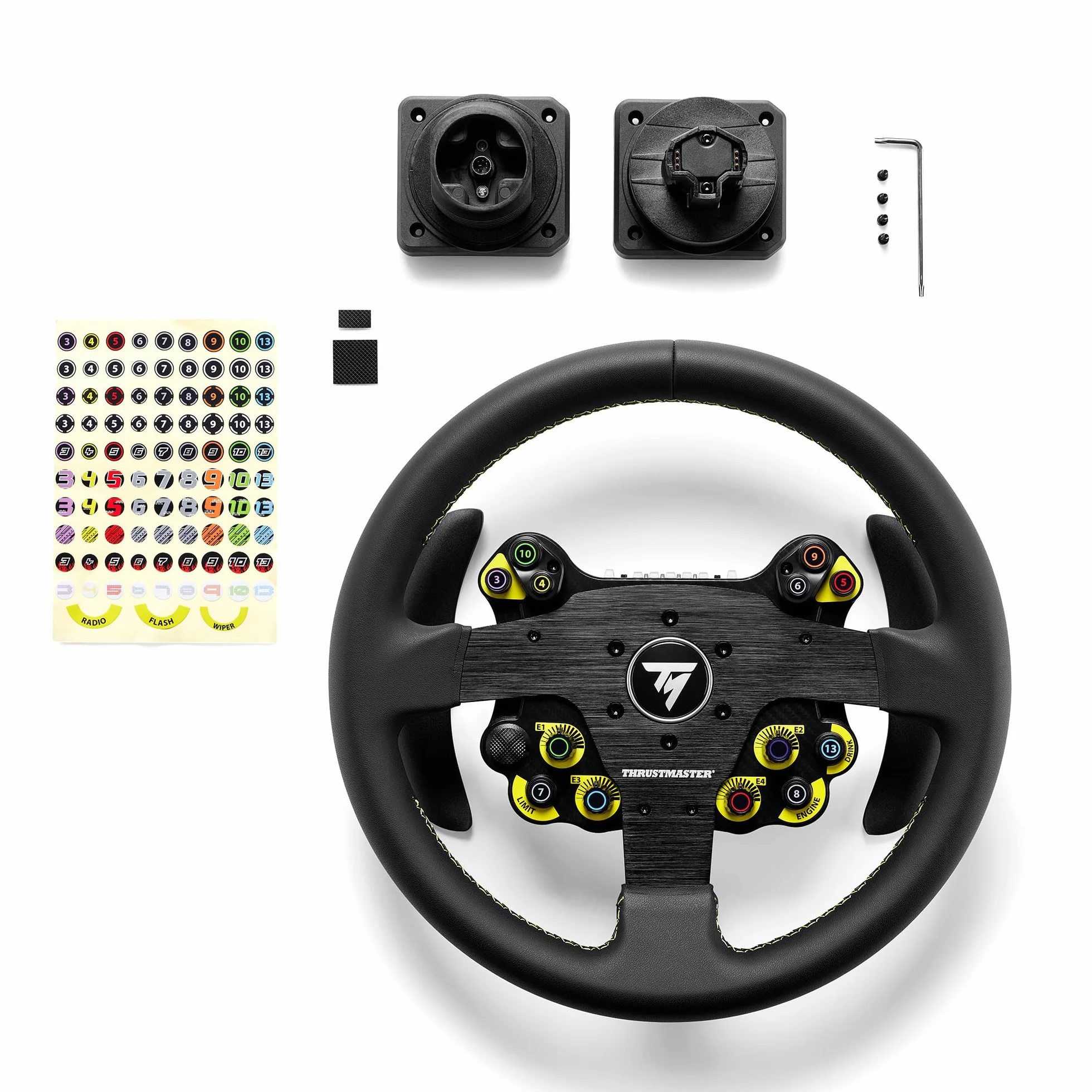 Thrustmaster EVO Racing 32R Skórzana Kierownica z Odłączanym Piastem do PC i Konsol