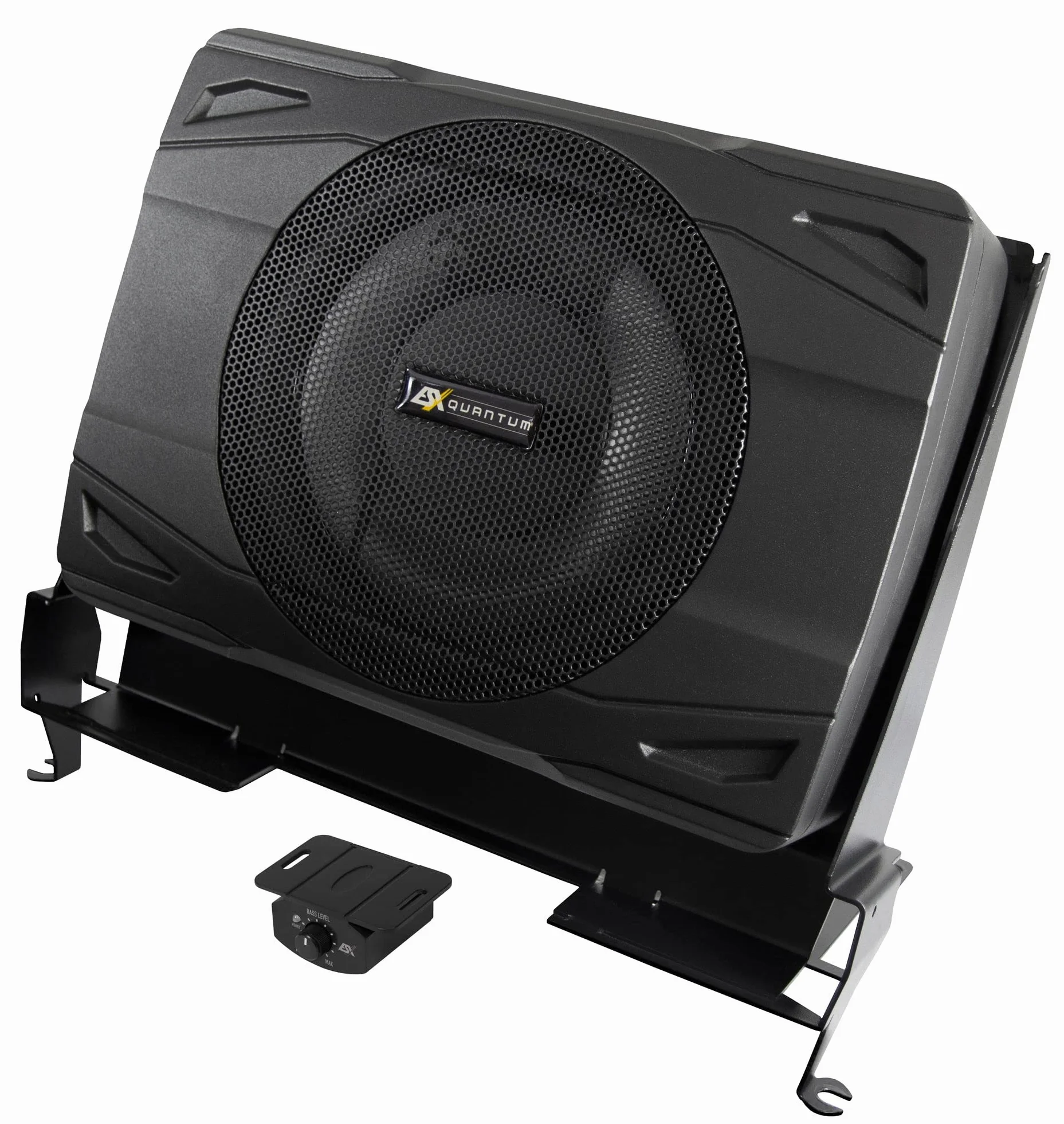 ESX QXF201A | 8' (20 cm) aktiver subwoofer konsolen-subwoofer pasuje do Fiata Ducato, Peugeot Boxer i Citröen Jumper:
