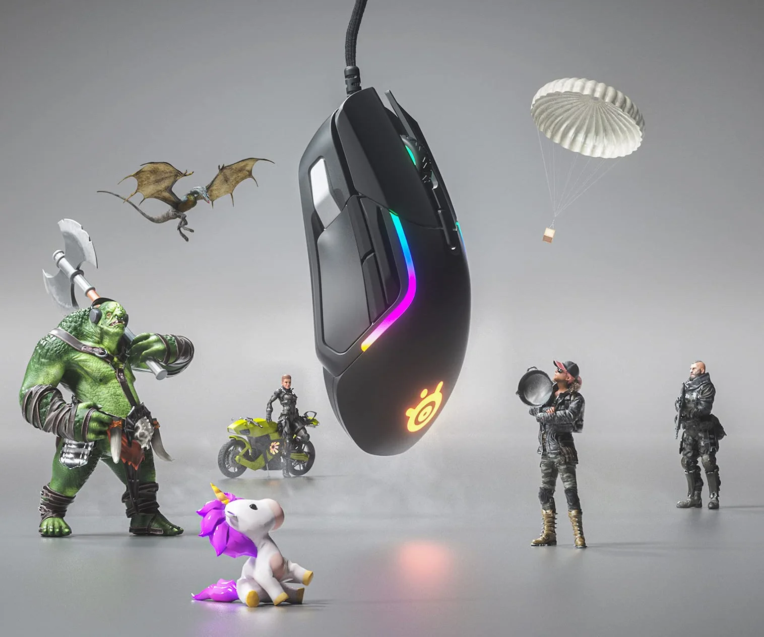 Steelseries Rival 5 Mysz Gamingowa Czarny