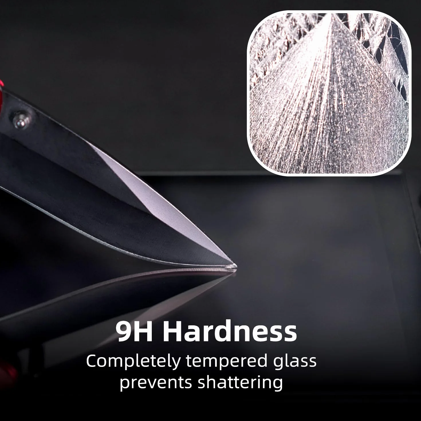 Skull & Co. High Transparency High Sensitivity Tempered Glass Screen Protector for Steam Deck LCD/OLED (2 sztuki) z zestawem montażowym pozycjonera - HD Clarity