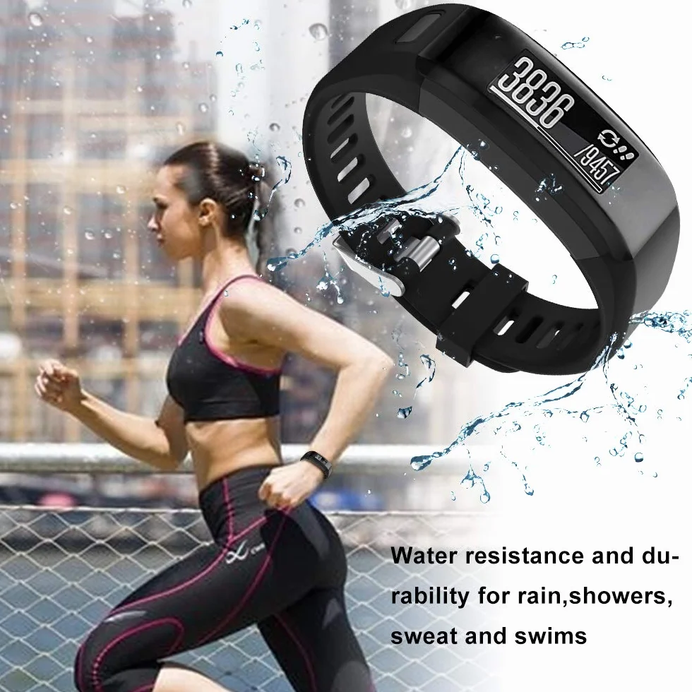 Vivosmart HR pasek, akcesoria regulowany miękki silikonowy zamiennik paska do zegarka zaprojektowany dla Vivosmart HR