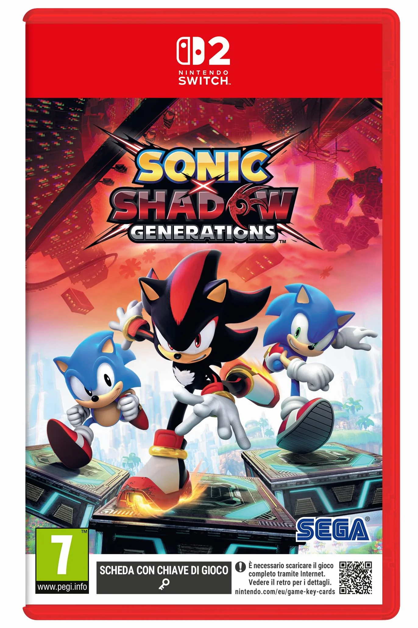 Sonic x Shadow Generations Nintendo Switch 2