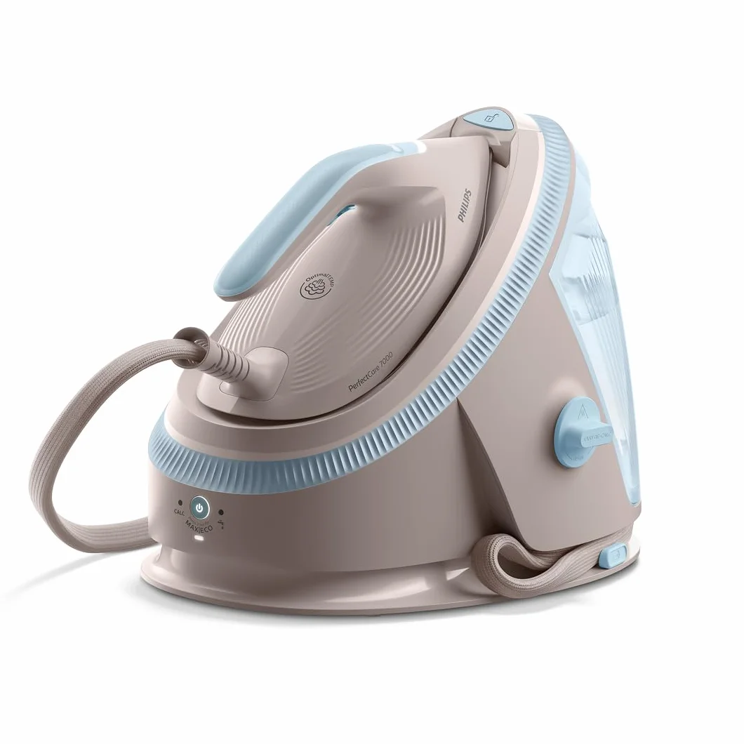 Philips PerfectCare Generator Pary Serii 7000 Uderzenie Parą 600g Ciśnienie 8,5 Bar Stopa SteamGlide Elite Wyjmowany Zbiornik 1,5L PSG7200/60