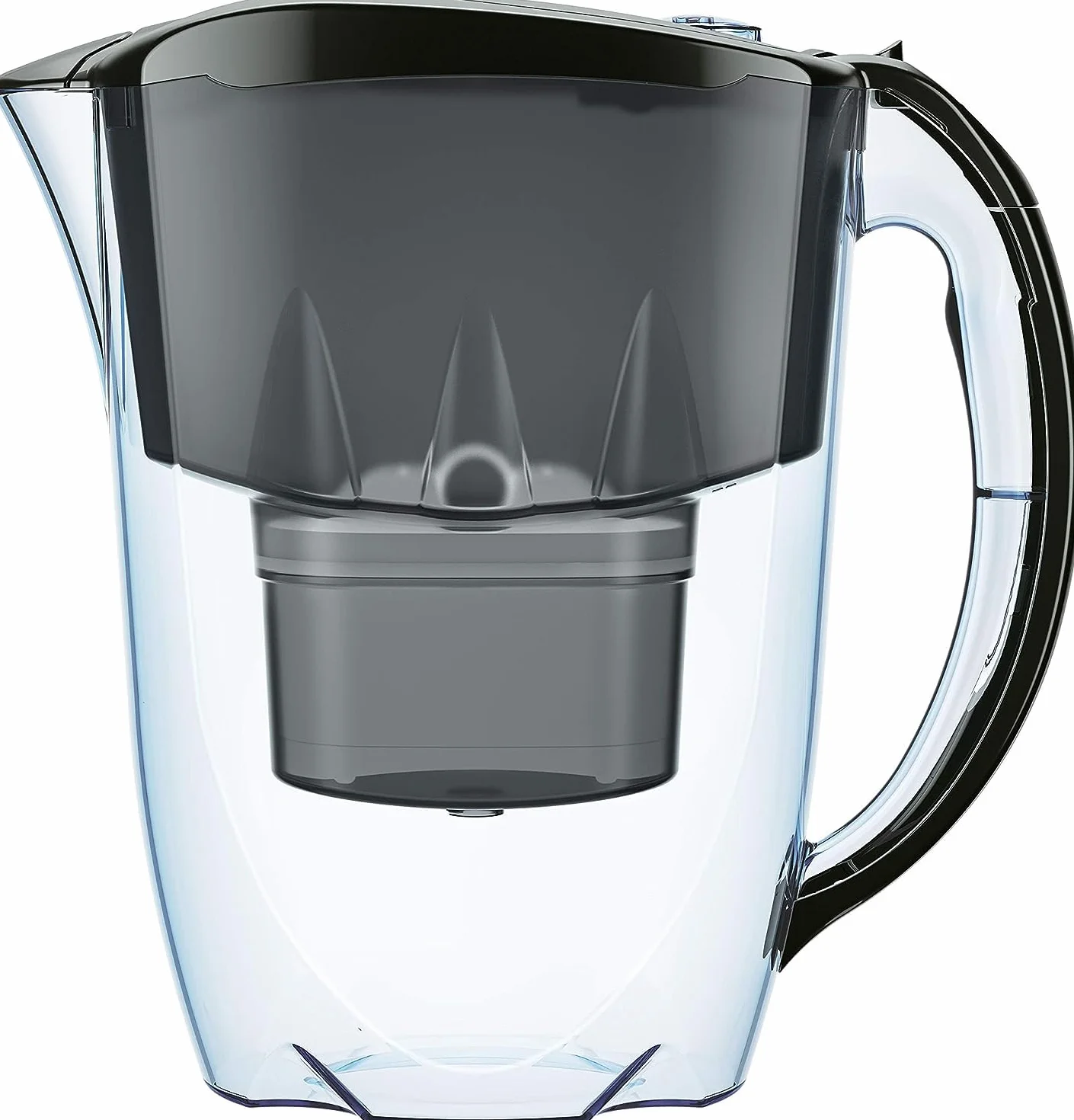 AQUAPHOR Filtr do wody Jasper czarny z 1 filtrem MaxFOR+ 2,8 l stołowy