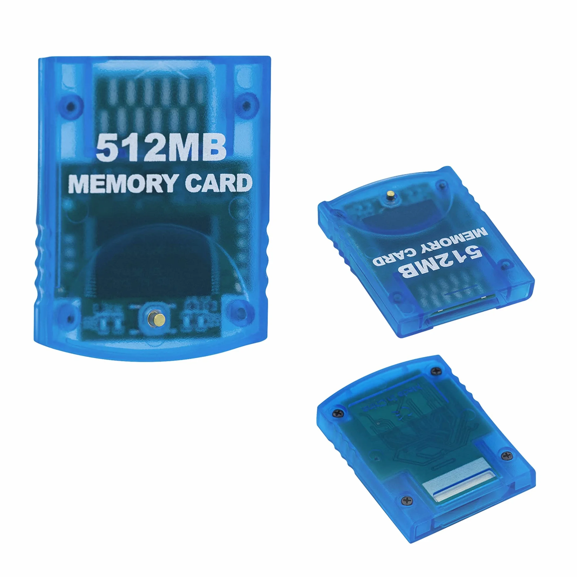 Mcbazel Karta pamięci do gier 512 MB do konsoli Wii/Gamecube GC