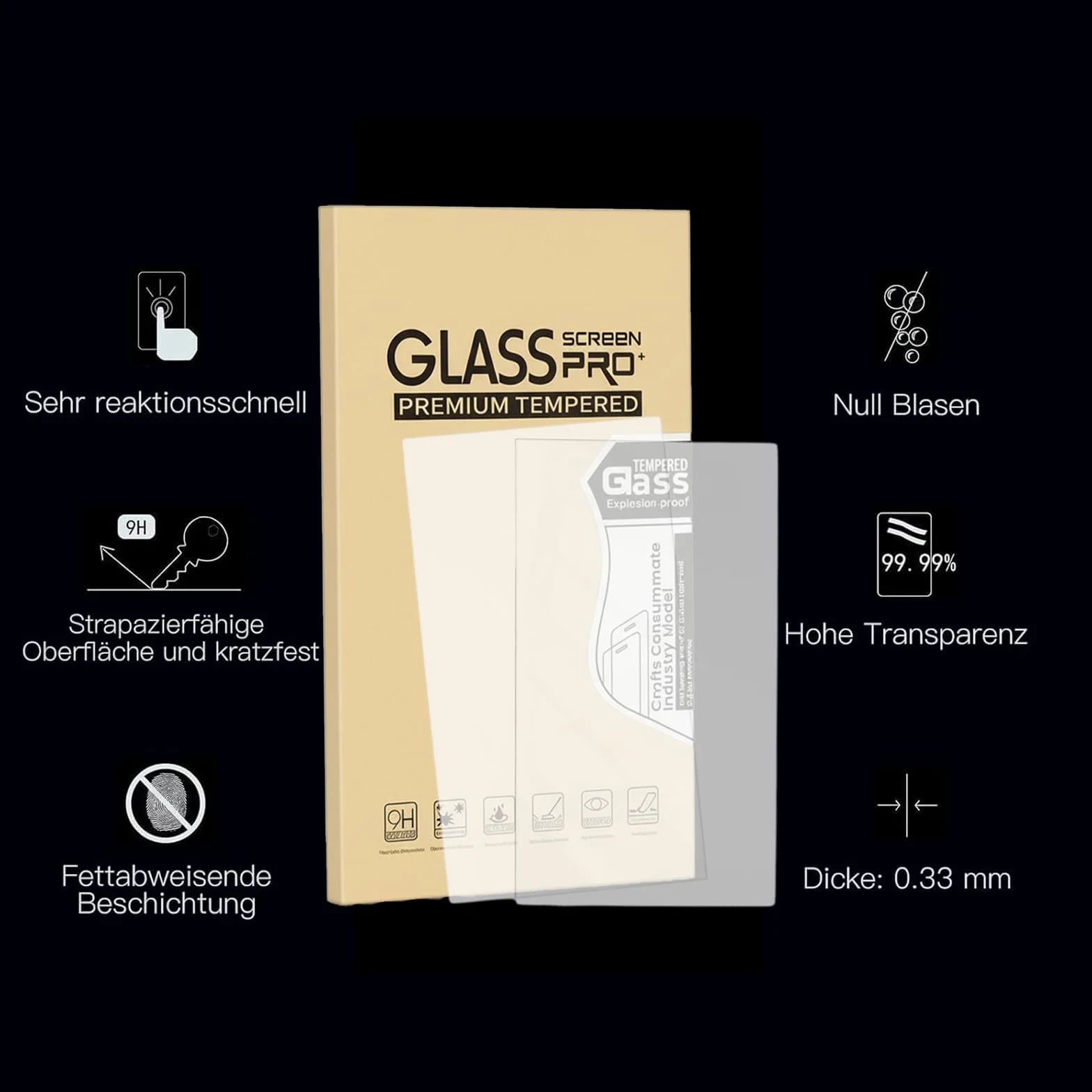 MAEXUS Ochraniacz ekranu OLED Switch, szkło hartowane, HD Clear, odporny na odciski palców, bez pęcherzyków powietrza (2 sztuki)