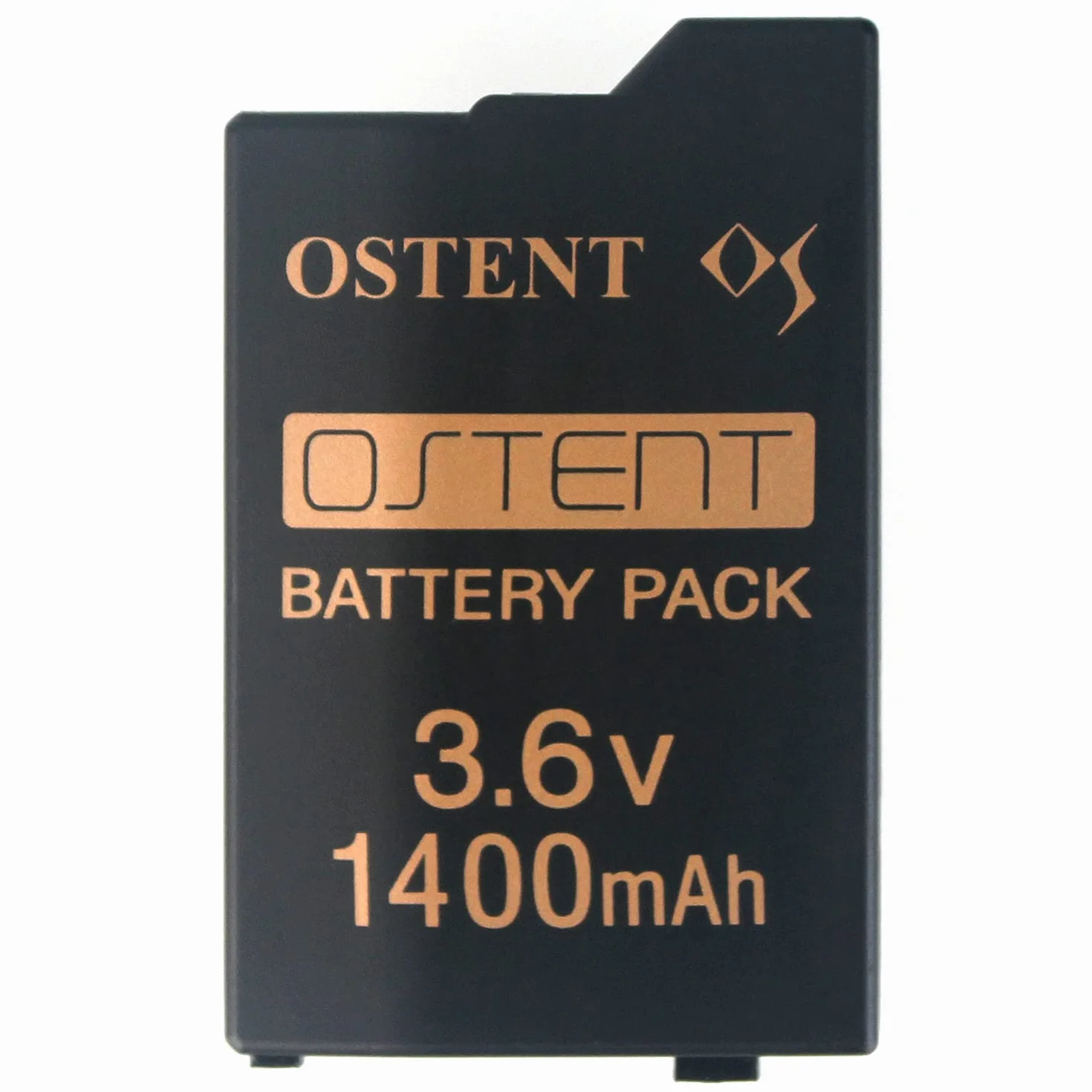 OSTENT Prawdziwy 1400 mAh 3,6 V litowo-jonowy polimerowy akumulator zastępczy wersja ulepszona dla Sony PSP 2000/3000 PSP-S110 konsoli do gier wideo
