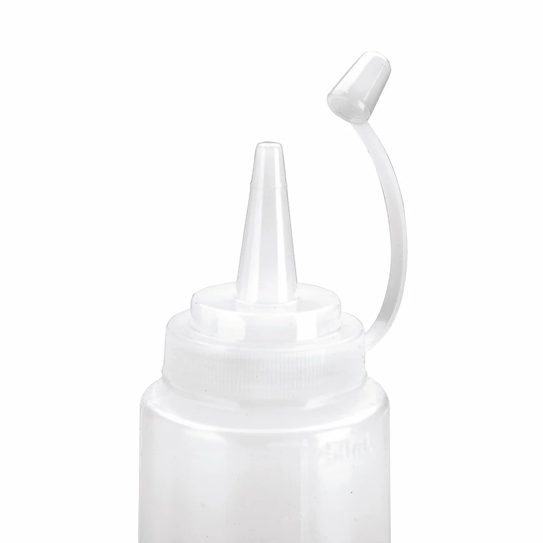 Ibili Biberon Butelka do Wyciskania, Tworzywo Sztuczne, Przezroczysty, 250 ml