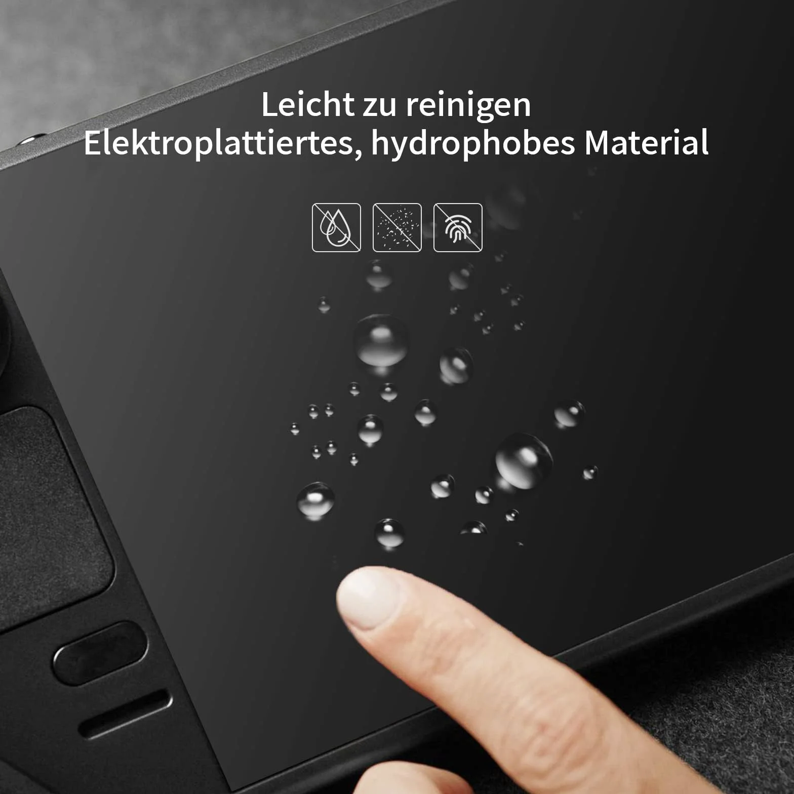MAEXUS Ochraniacz ekranu OLED Switch, szkło hartowane, HD Clear, odporny na odciski palców, bez pęcherzyków powietrza (2 sztuki)