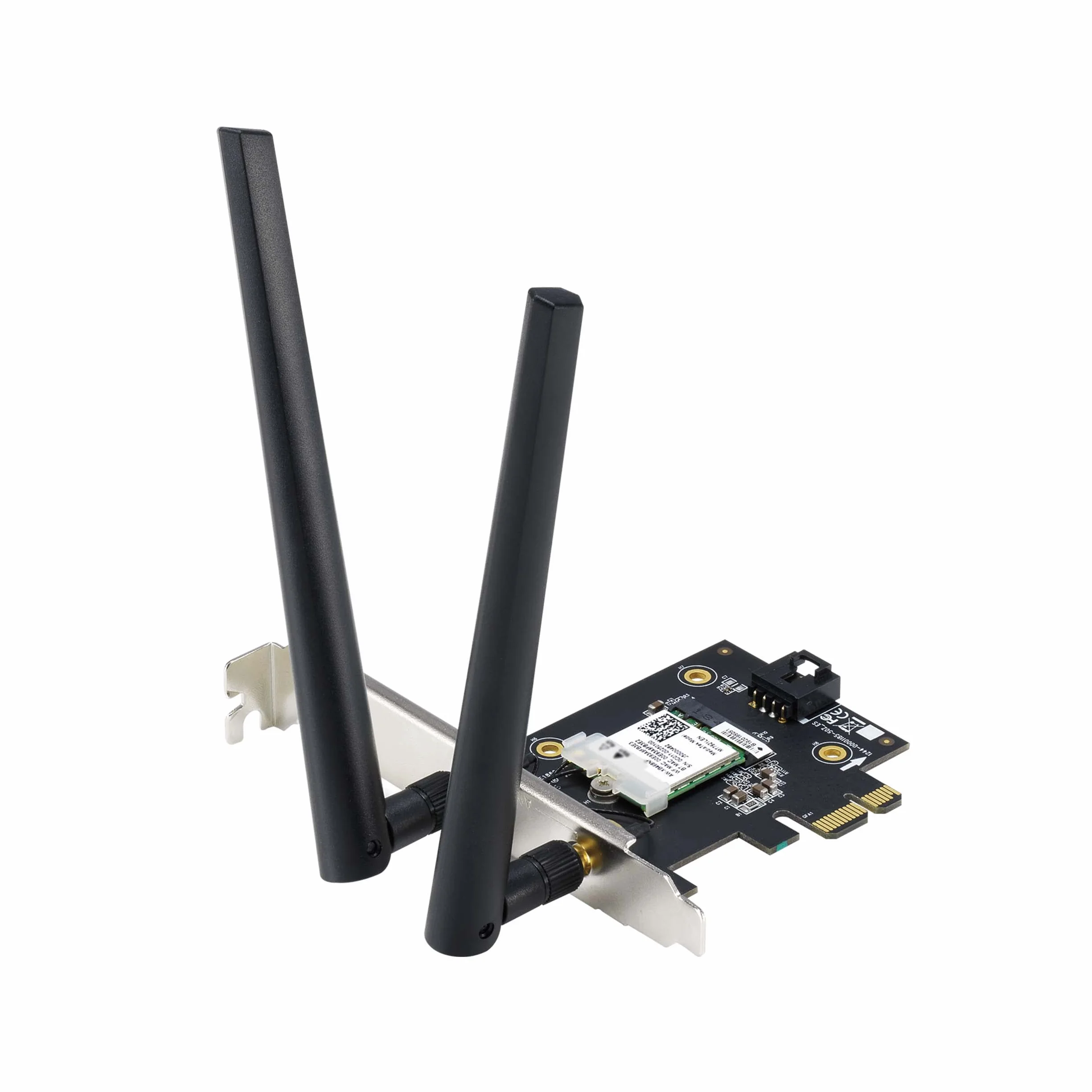 Asus (PCE-AXE5400) AXE5400 Wi-Fi 6E trójpasmowy adapter PCI Express, Bluetooth 5.2, OFDMA i MU-MIMO